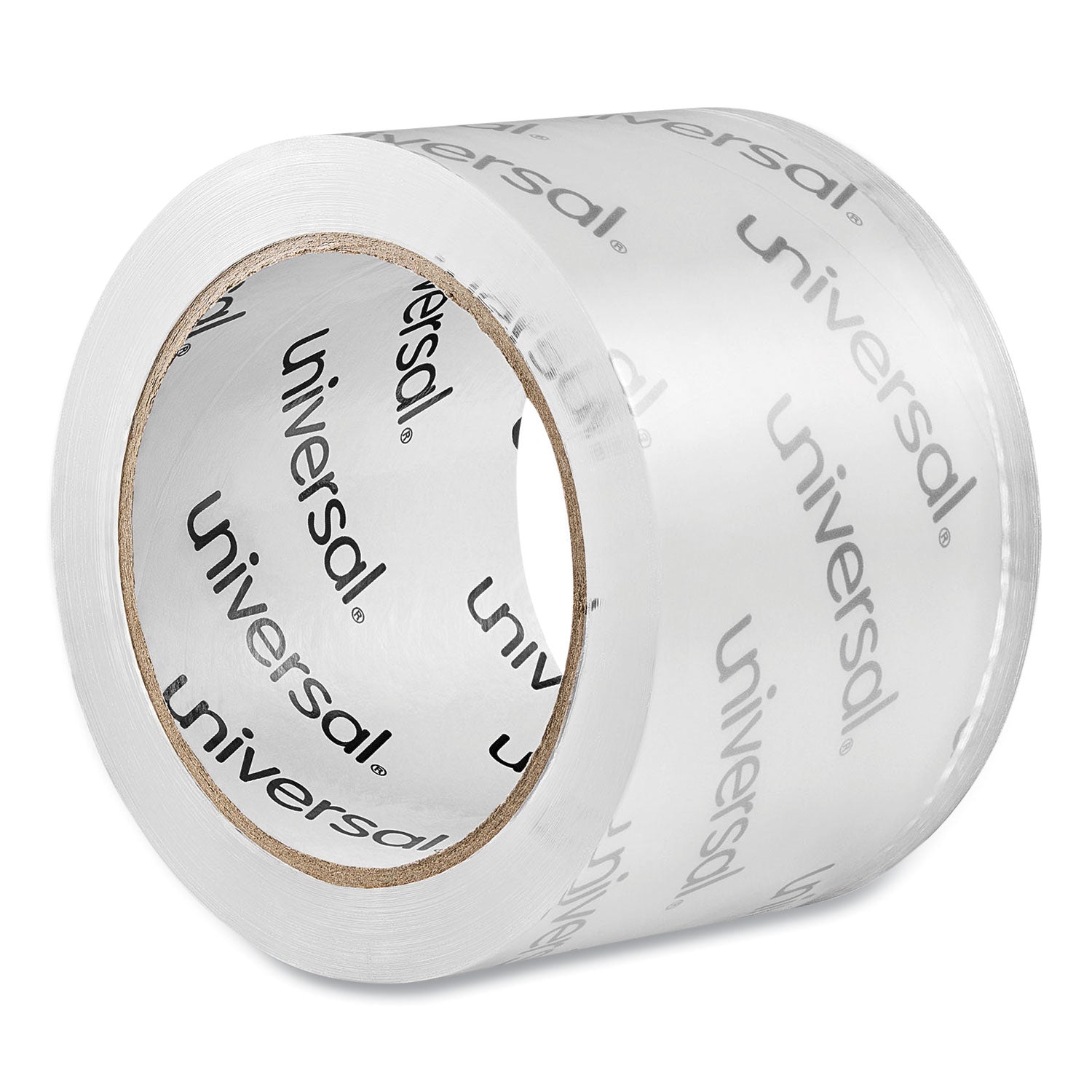 Universal® Extra-Wide Moving and Storage Packing Tape, 3" Core, 2.83" x 54.7 yd, Clear, 6/Pack