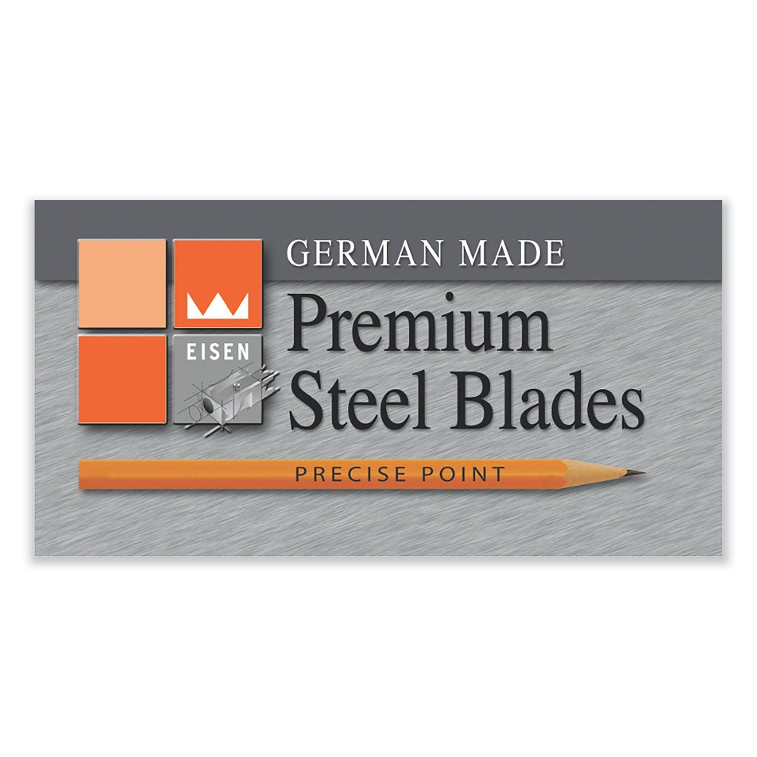 TPG Creations™ Eisen Pencil Sharpener, Two-Hole, 1.5 x 1.75, Randomly Assorted Barrel and Lid Colors