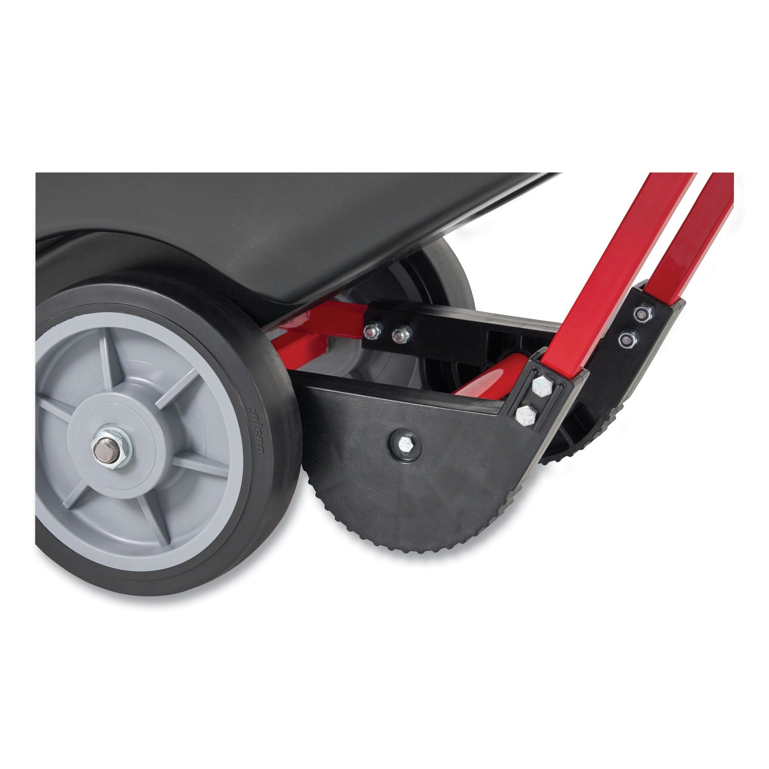 Rubbermaid® Commercial 1 cu yd BRUTE Rotomolded Tilt Truck, 1,250 lb Capacity, Black