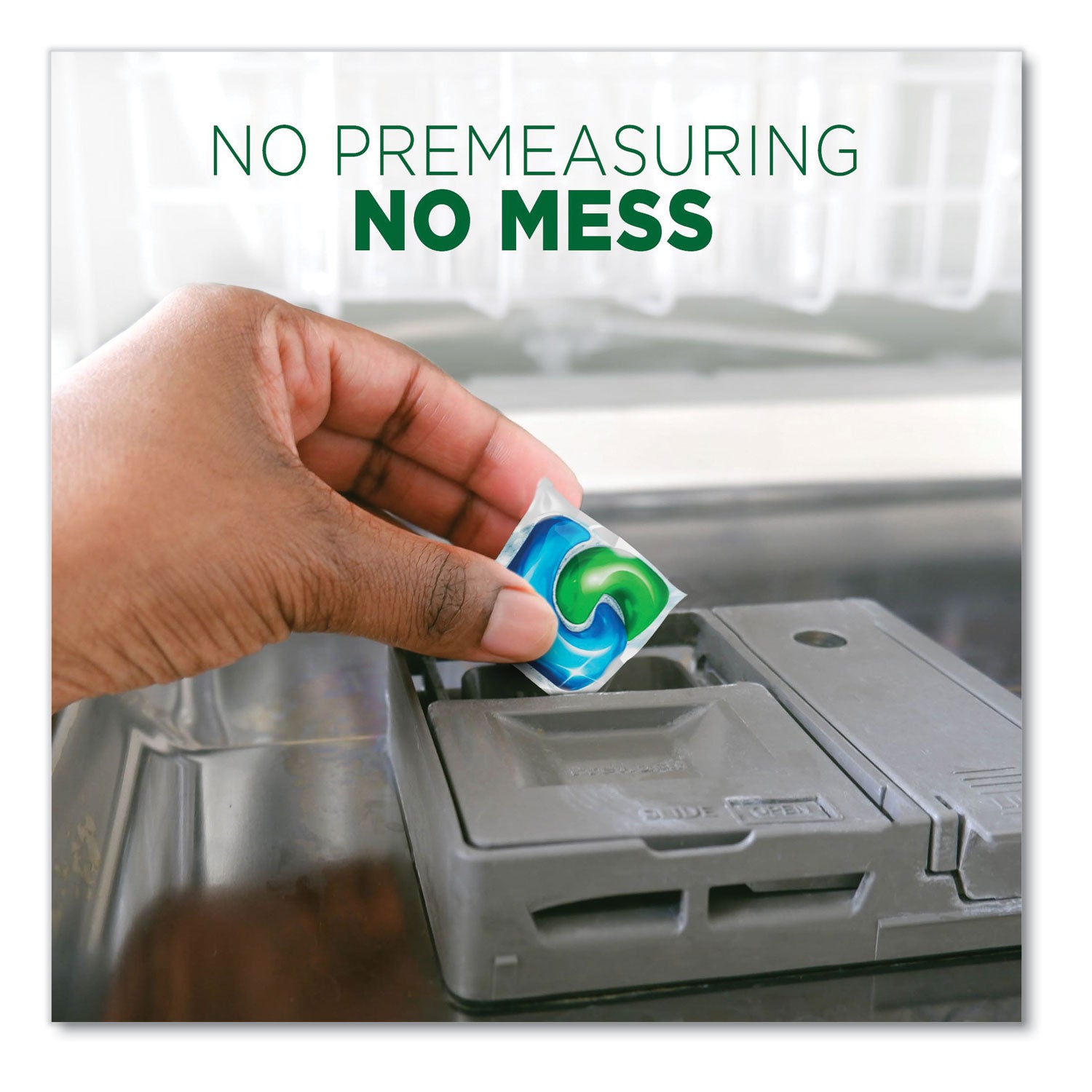 Cascade® ActionPacs, Fresh Scent, 40.9 oz Tub, 78/Tub, 2 Tubs/Carton