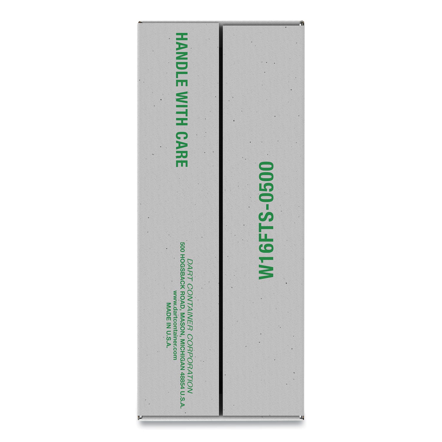 Dart® Lids for Foam Cups and Containers, Fits 16 oz/20 oz Hot Cups, Plastic, Translucent, 1,000/Carton