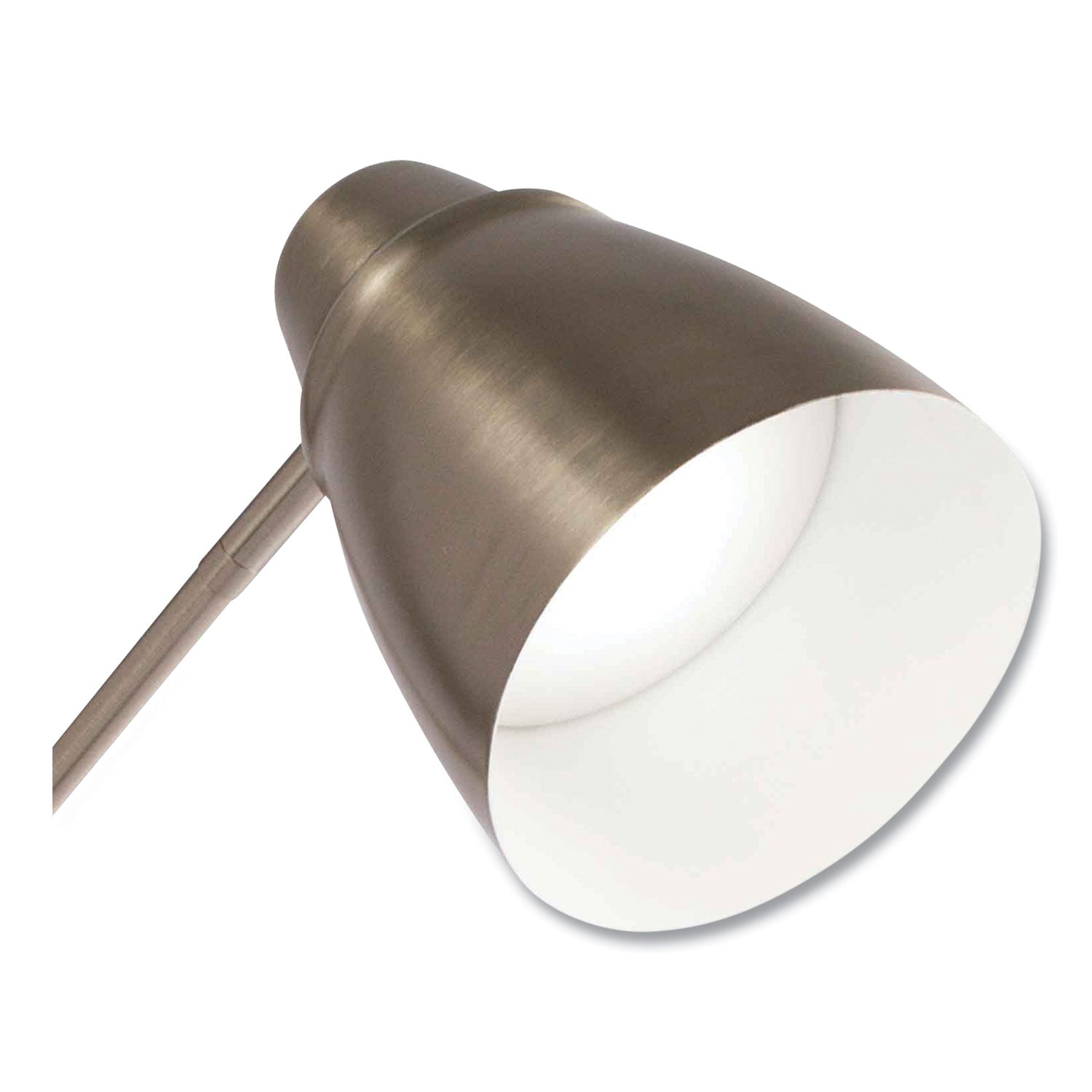 OttLite® Wellness Series Harmonize LED Desk Lamp, 5" to 19" High, Silver