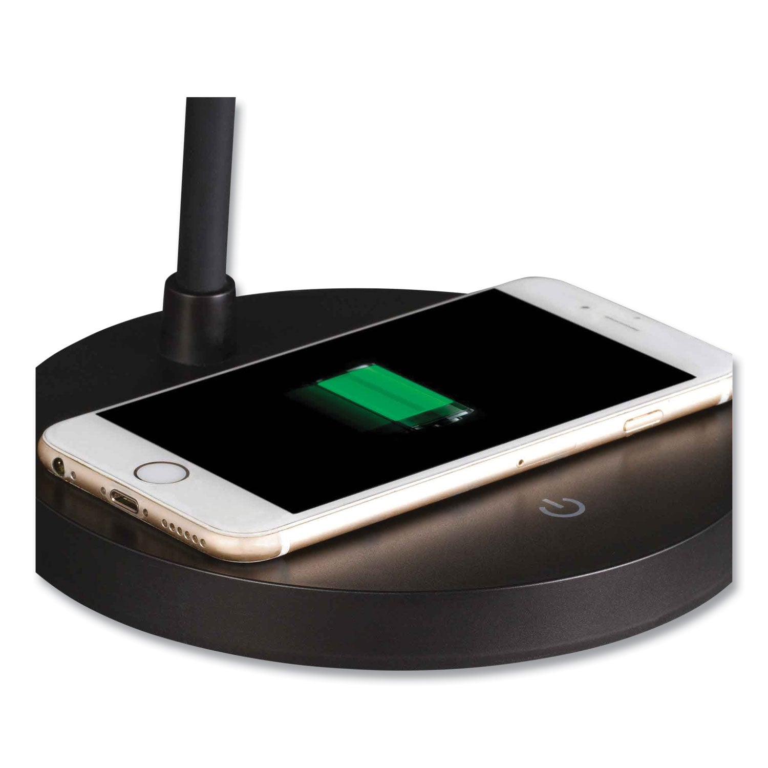 OttLite® Wellness Series Shine LED Desk Lamp, 12" to 17" High, Black