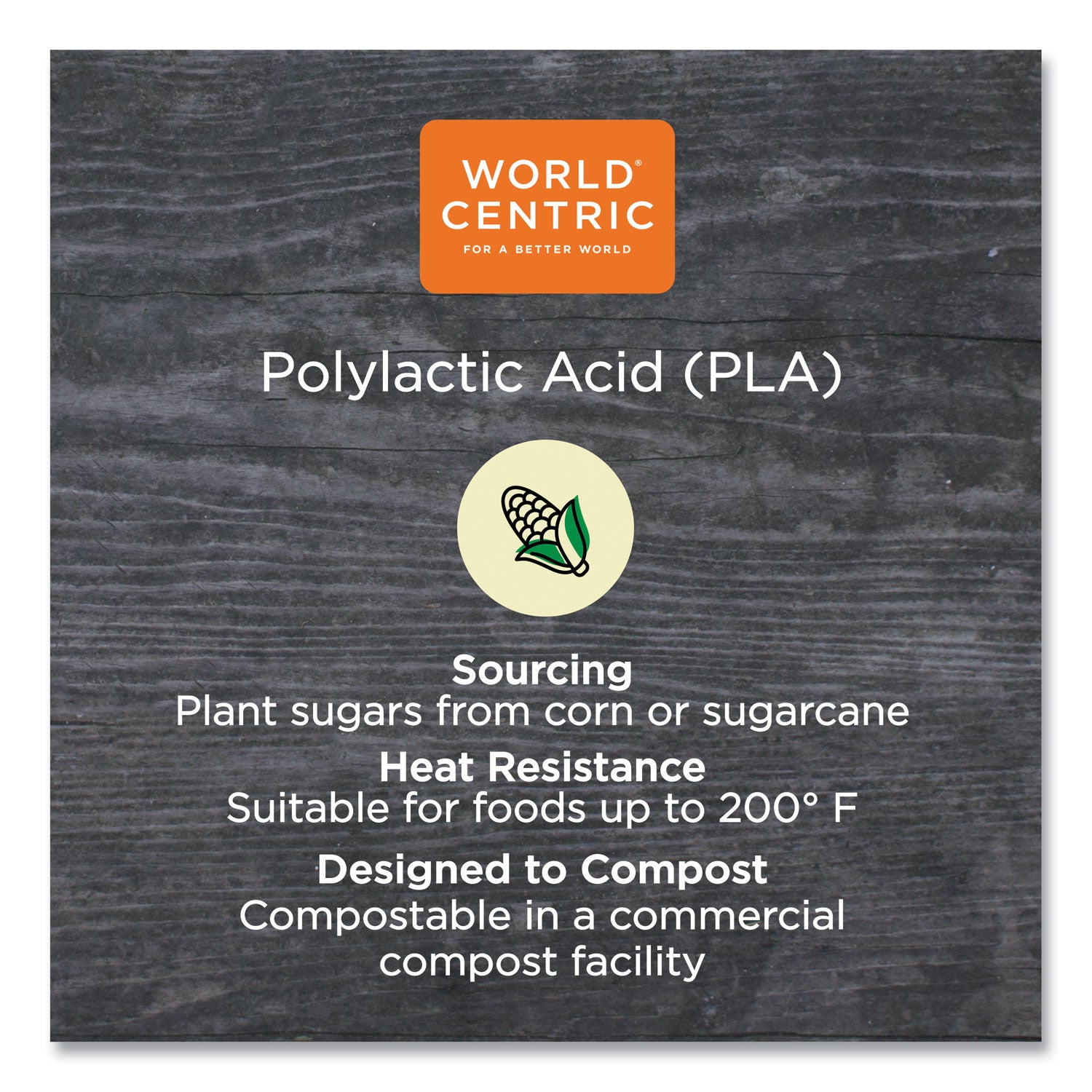 World Centric® PLA Clear Cold Cups, 1 oz, Plastic, Clear, 3,000/Carton