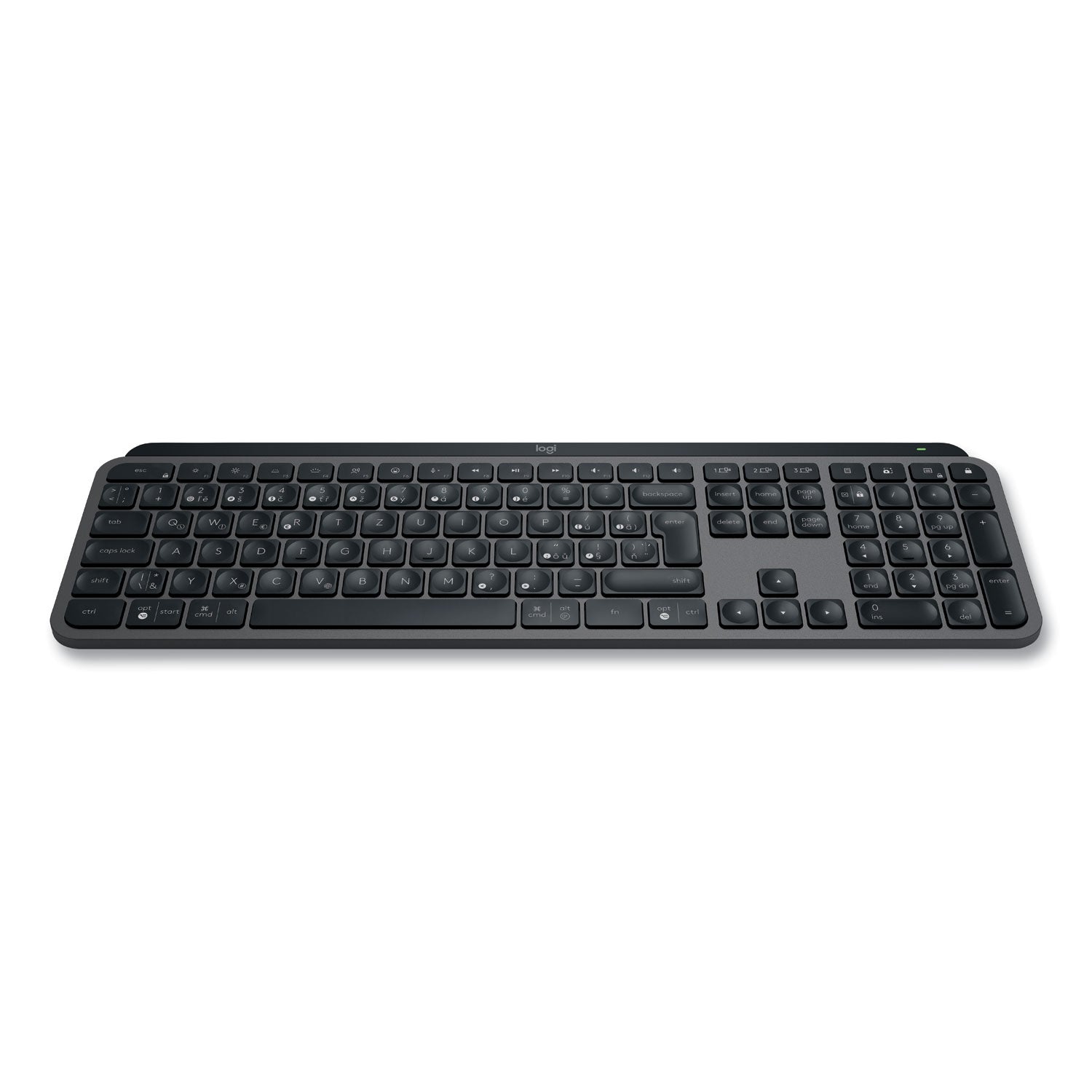 Logitech® MX Keys S Keyboard, 108 Keys, Black