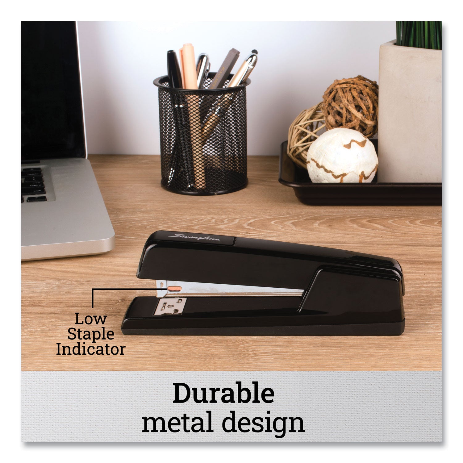 Swingline® 747 Classic Full Strip Stapler, 30-Sheet Capacity, Black