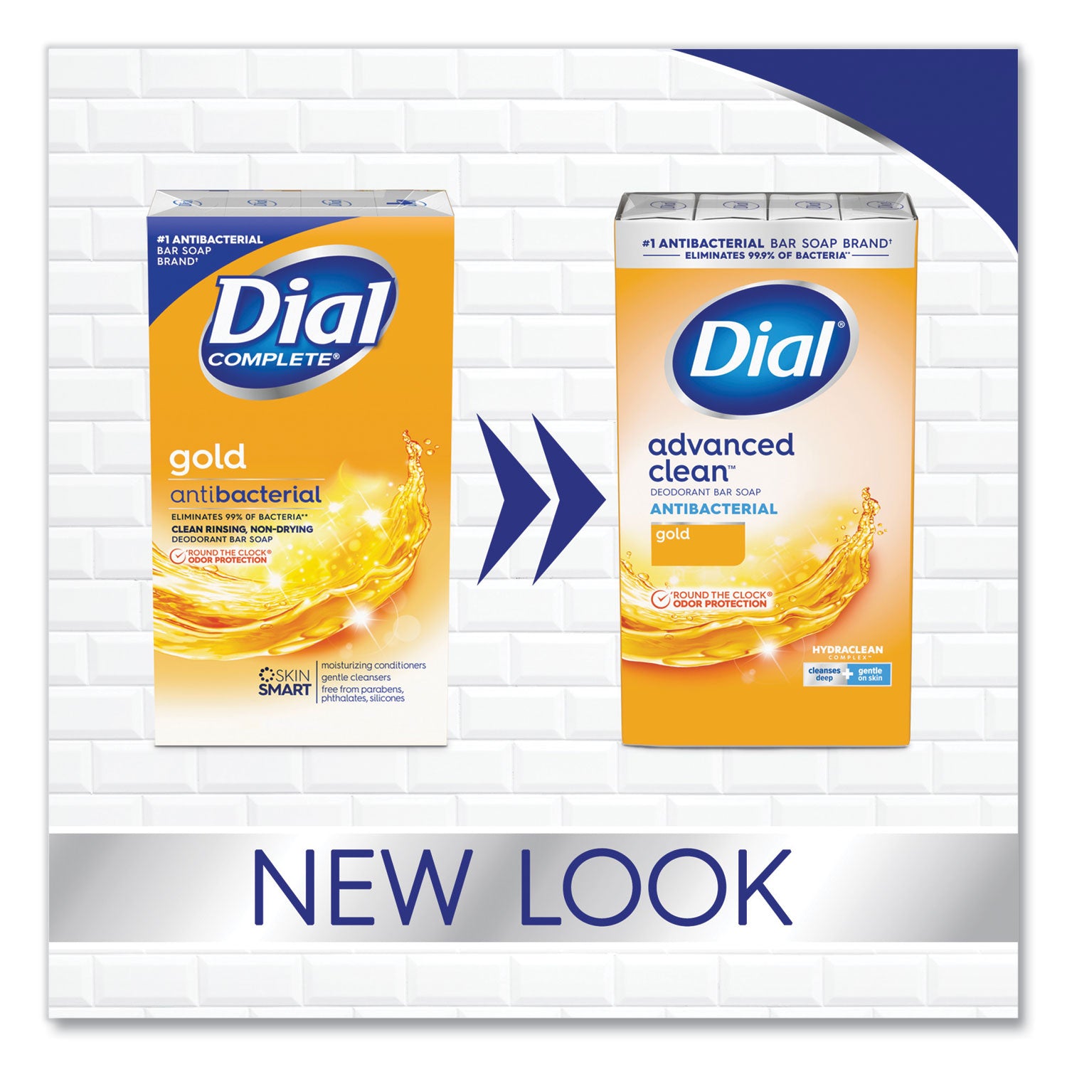 Dial® Deodorant Bar Soap, Iconic Dial Gold Fragrance, 4 oz, 36/Carton