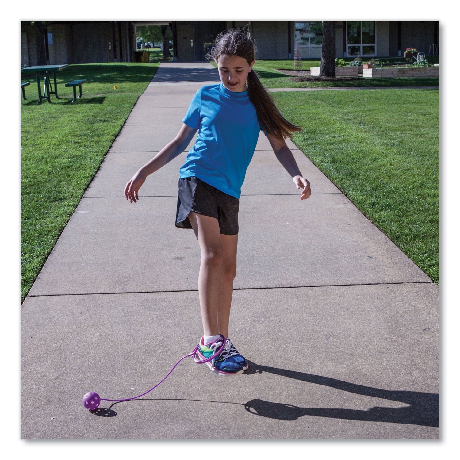 Champion Sports Swing Ball Set, 5.5" Diameter, Assorted Colors, 6/set