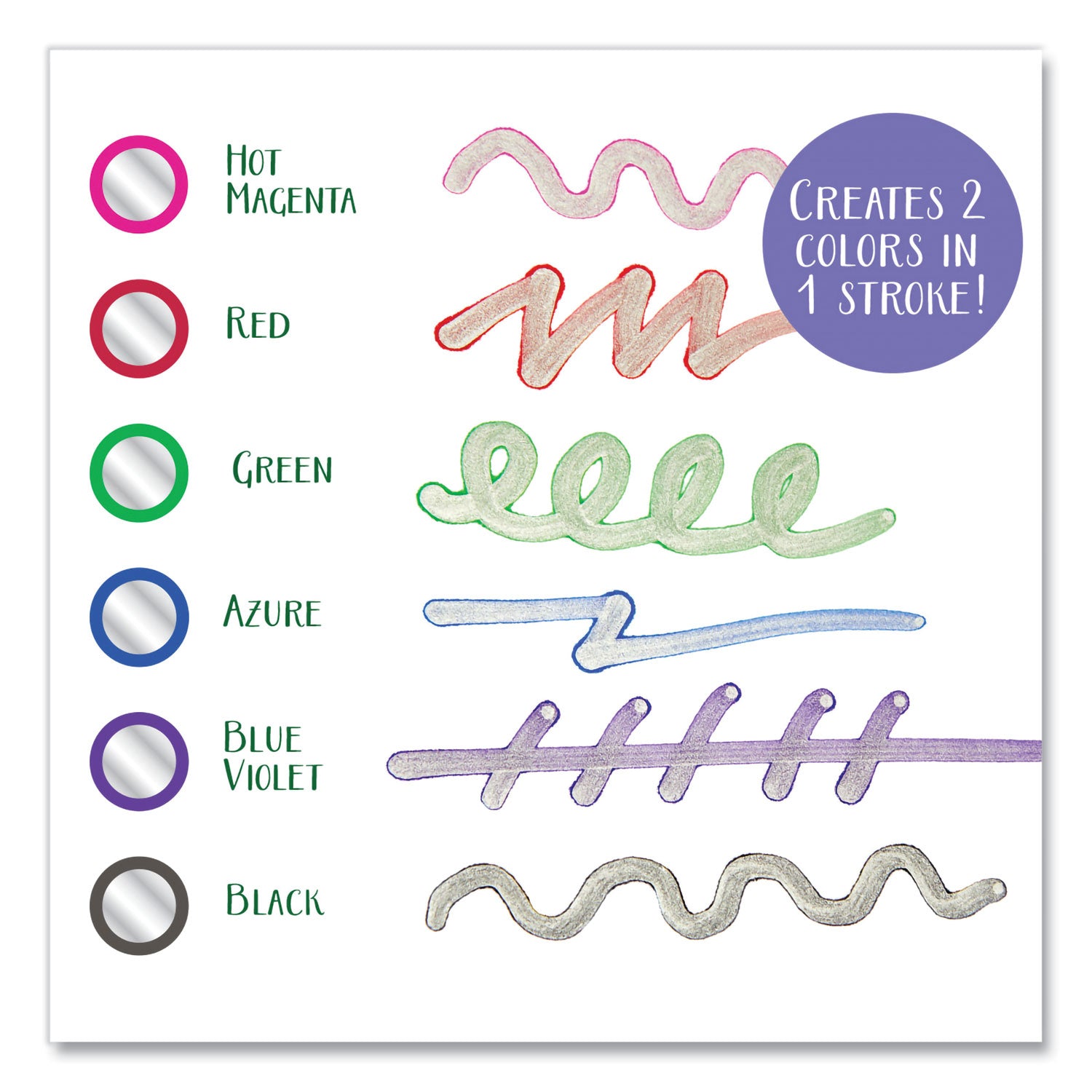 Signature Metallic Outline Paint Markers