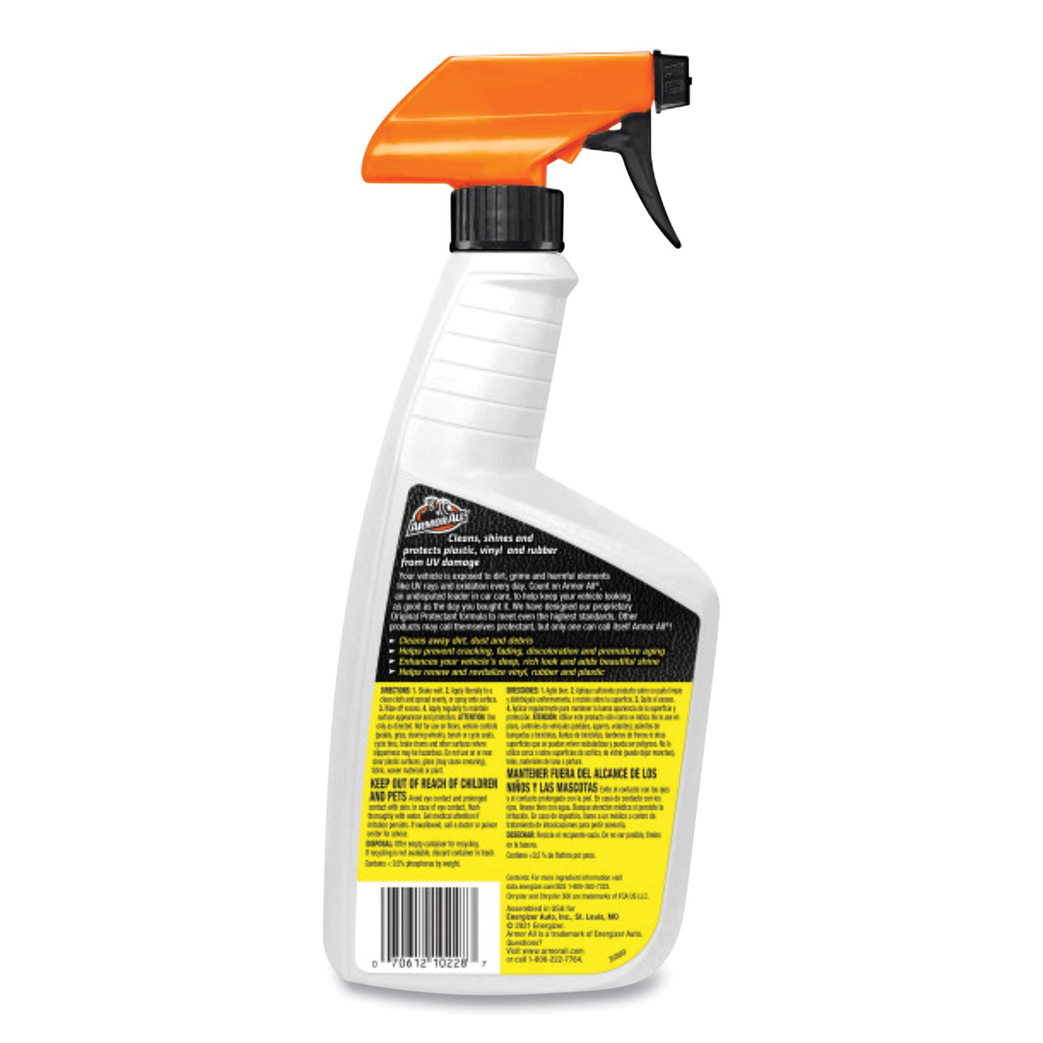 Armor All® Original Protectant, 28 Oz Spray Bottle, 6/carton