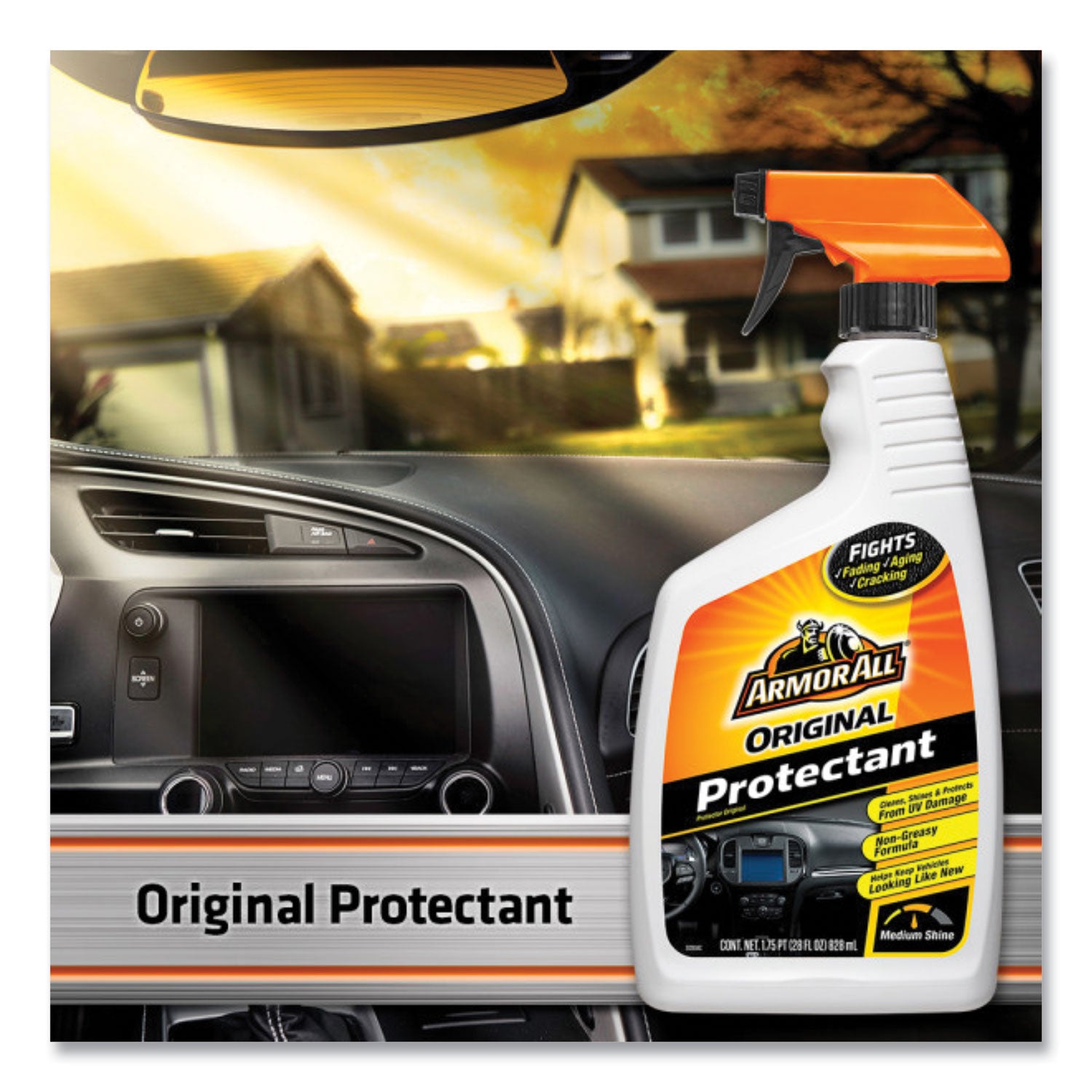 Armor All® Original Protectant, 28 Oz Spray Bottle, 6/carton