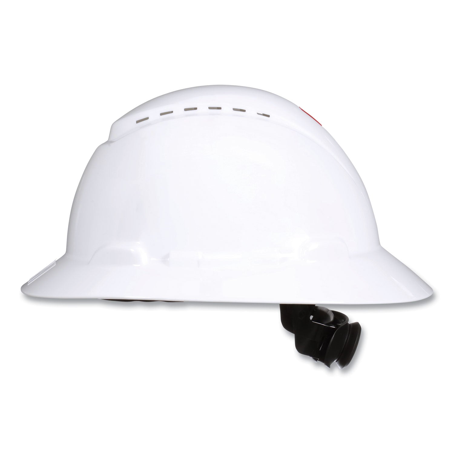 3M™ SecureFit H-Series Hard Hats, H-800 Vented Hat with UV Indicator, 4-Point Pressure Diffusion Ratchet Suspension, White