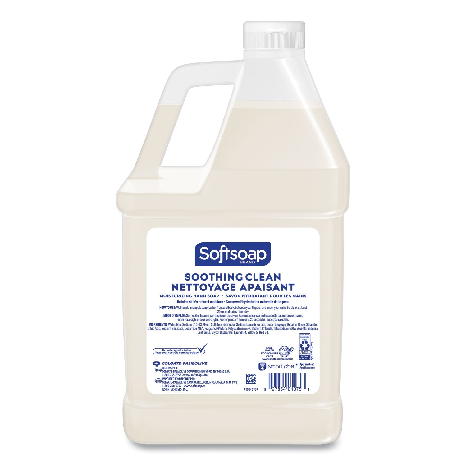 Softsoap® Liquid Hand Soap Refill with Aloe, Aloe Vera Fresh Scent, 1 gal, 4/Carton