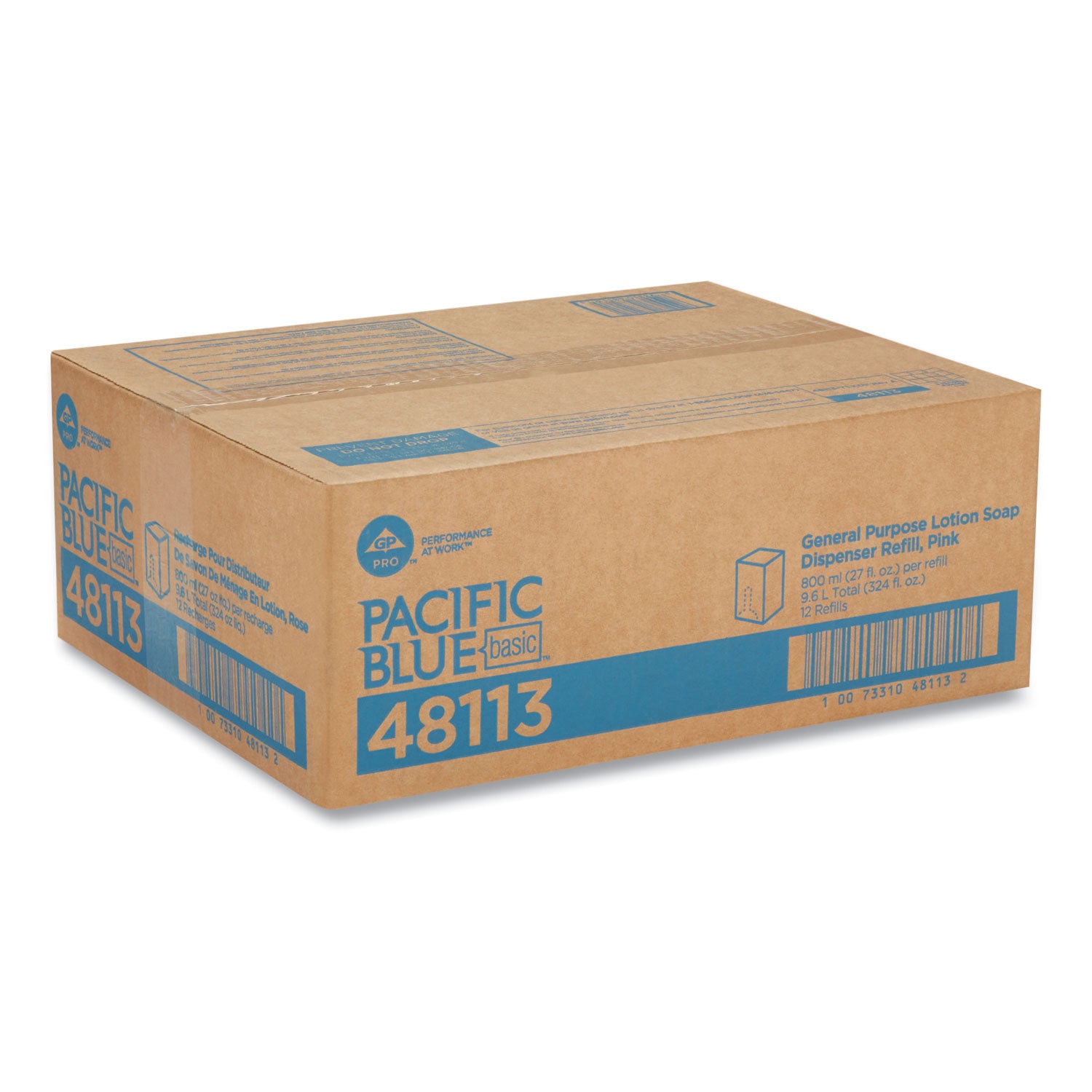 Georgia Pacific® Professional Liquid General Purpose Soap Refill, 800 mL, 12/Carton