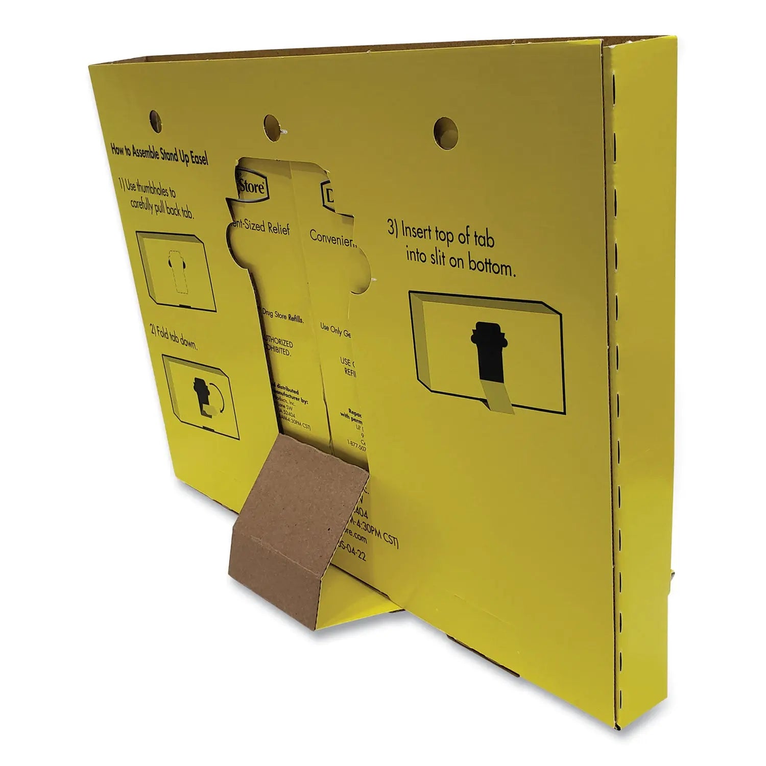 Single-Dose Medicine Dispenser, 105-Pieces, Plastic Case, Yellow Lil' Drugstore® Flipcost