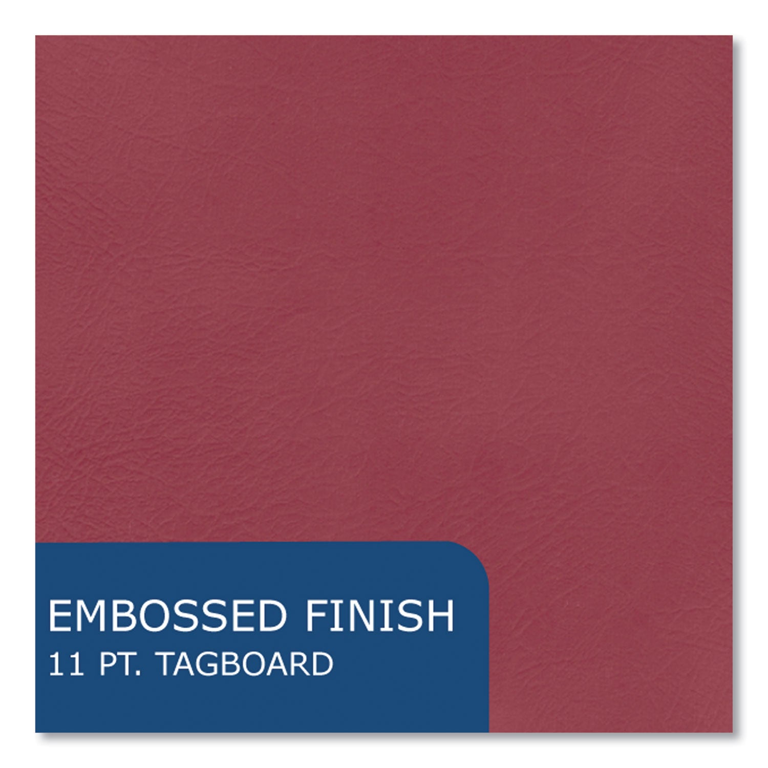 Roaring Spring® Pocket Folder, 0.5" Capacity, 11 x 8.5, Scarlet, 25/Box, 10 Boxes/Carton