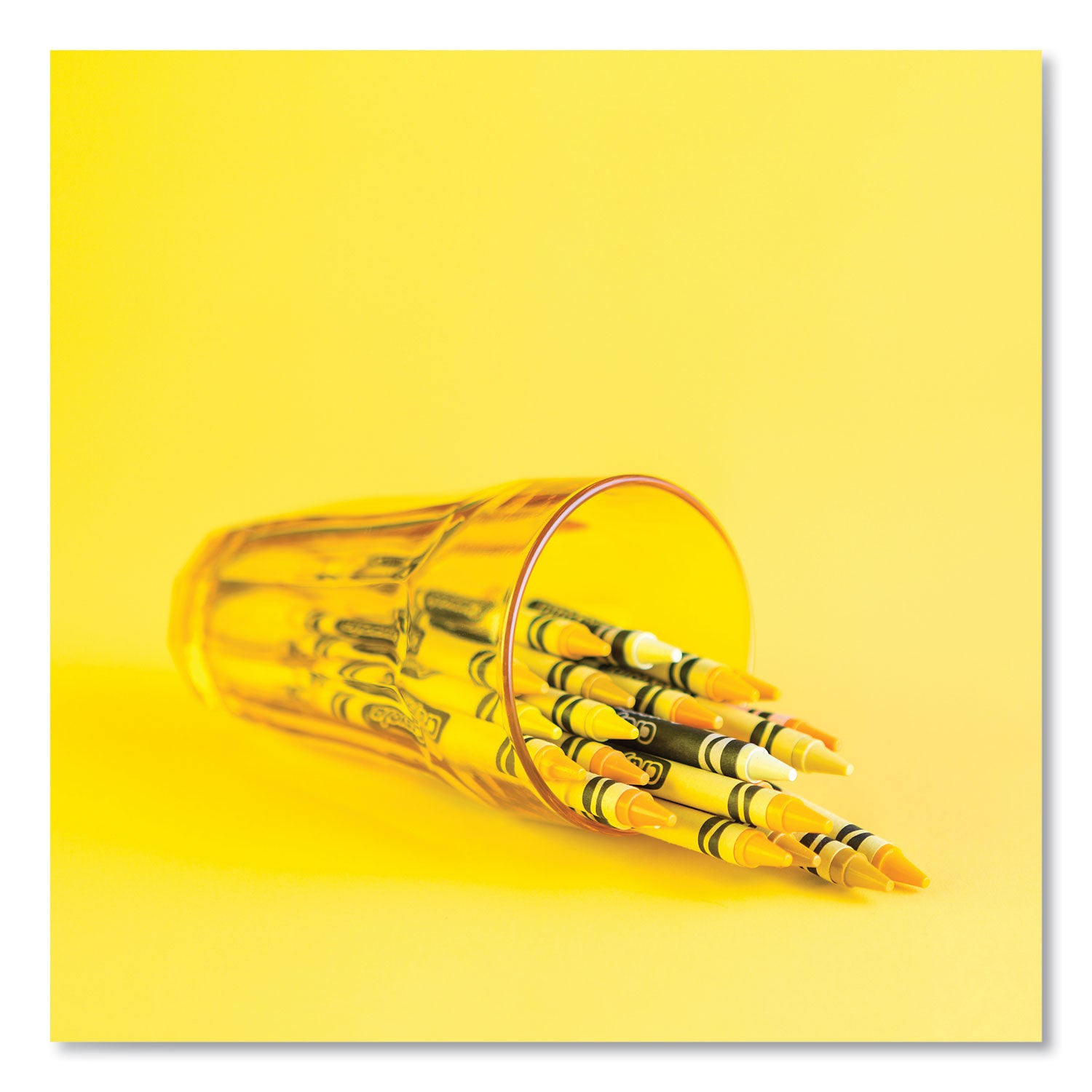 Crayola® Bulk Crayons, Yellow, 12/box
