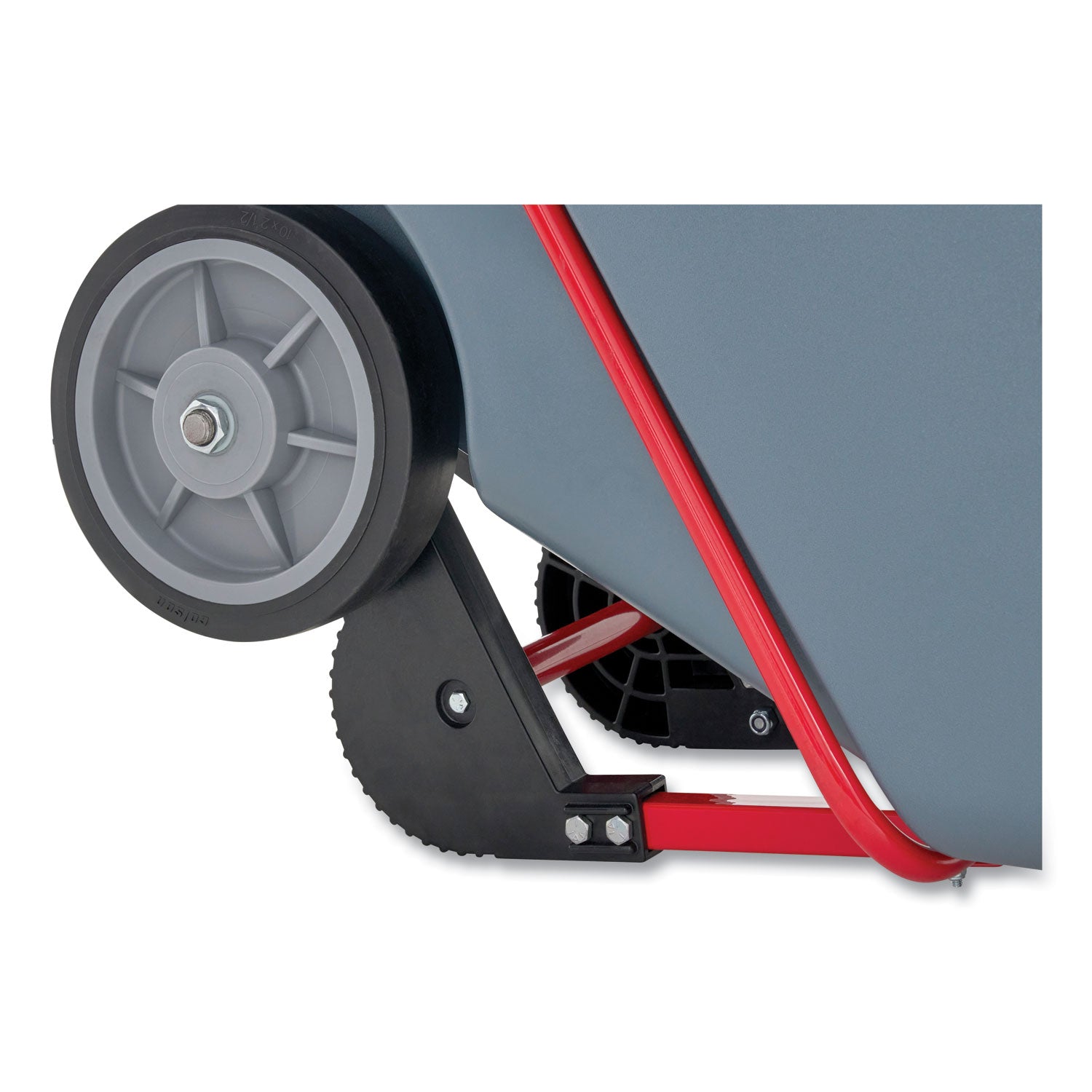 Rubbermaid® Commercial 0.5 cu yd BRUTE DURATILT Frame Tilt Truck, Heavy Duty, 1,400 lb Capacity, Gray