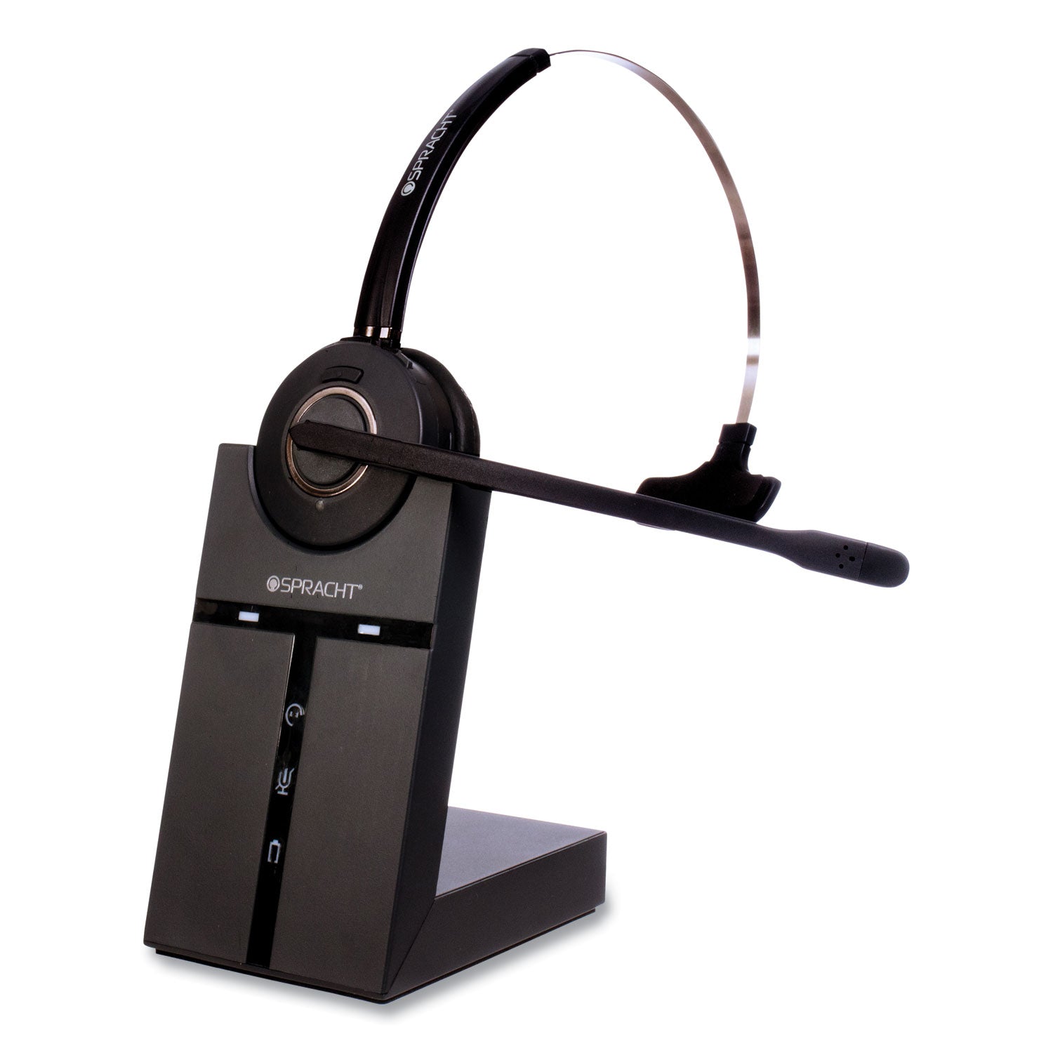 Spracht ZuM Maestro USB Monaural Over The Head Headset, Black