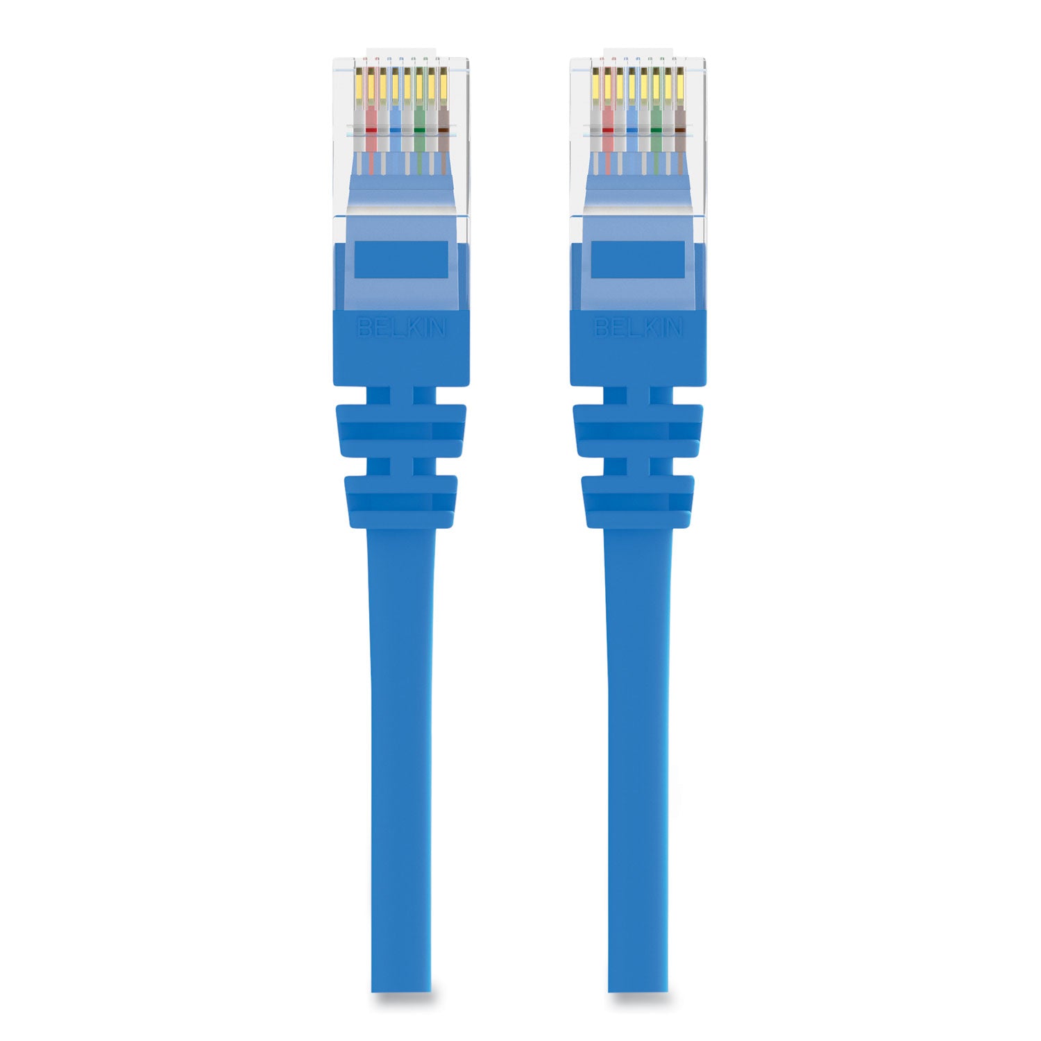 Belkin® CAT5e Snagless Patch Cable, 3 ft, Blue