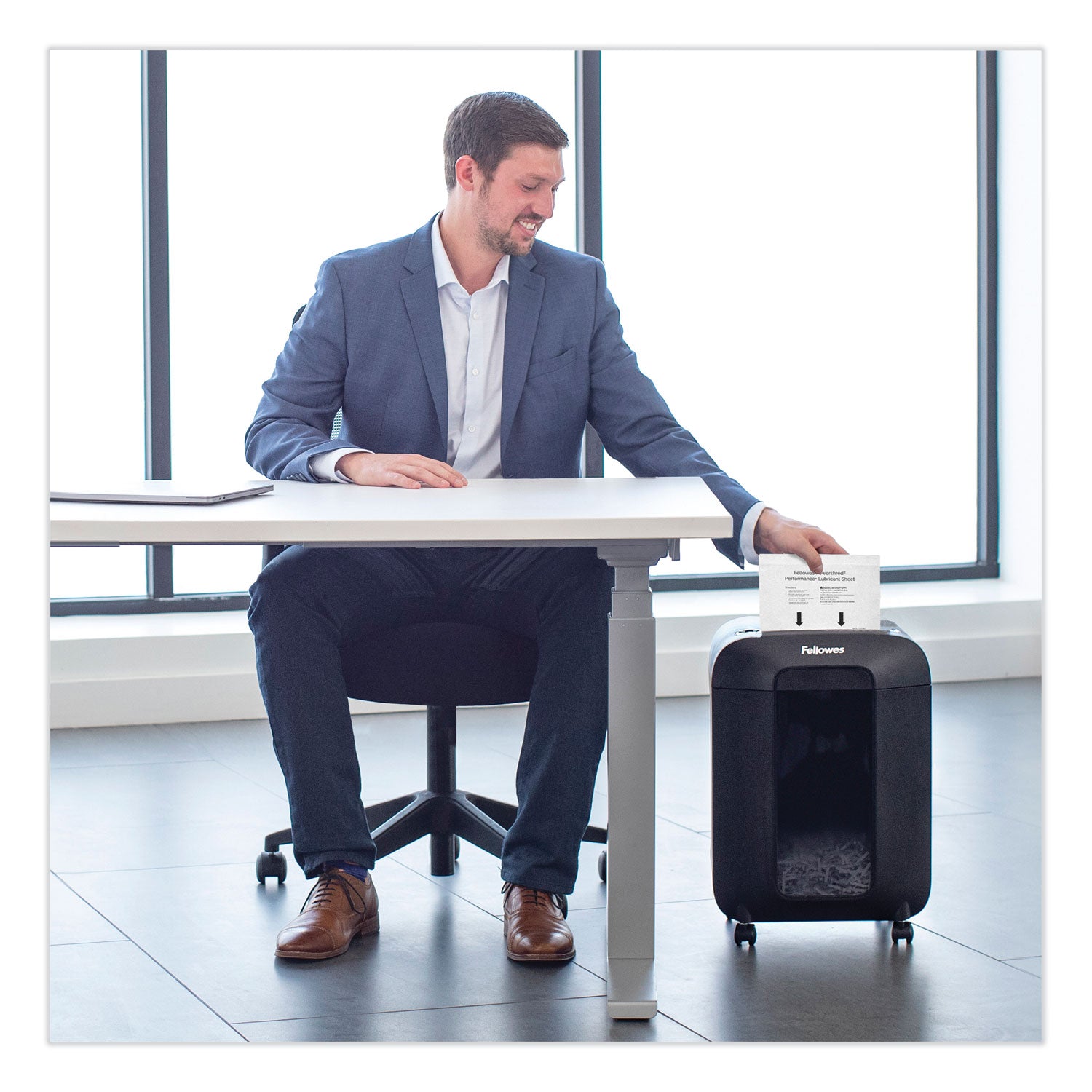 Fellowes® Powershred Performance+ Lubricant Sheets, 8.5 x 6, 10/Pack