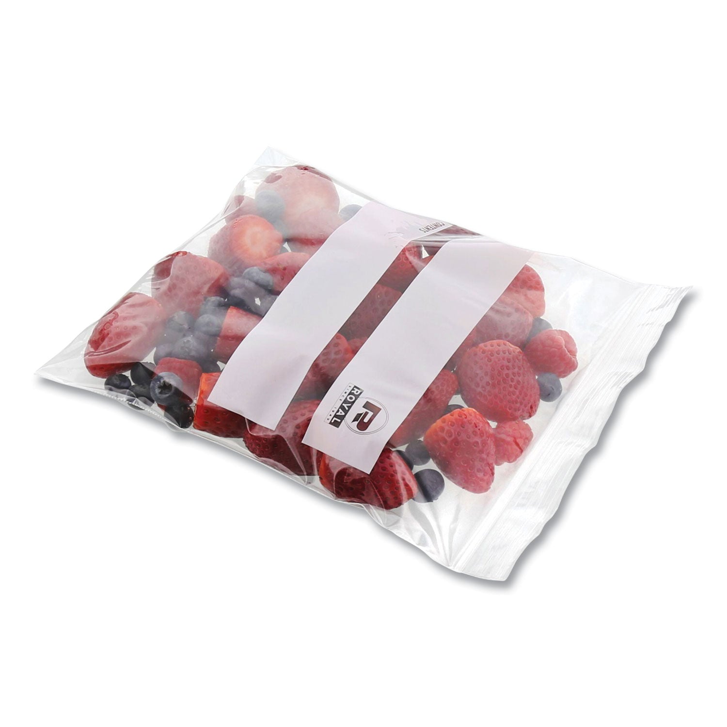AmerCareRoyal® Zipper Bags, Quart, 7" x 7.99", Clear, 500/Carton