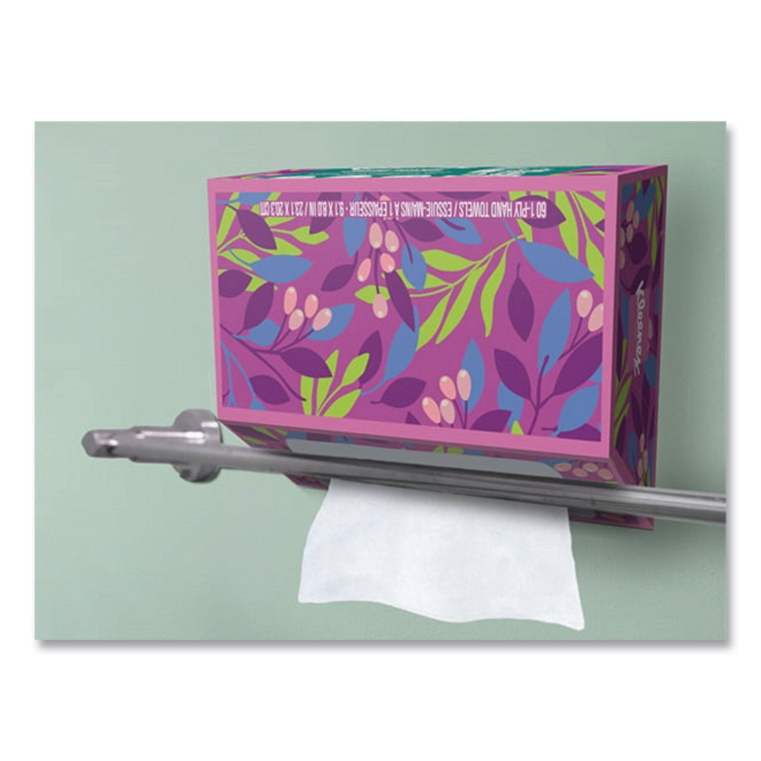 Kleenex® Everyday Hand Towels, 1-Ply, 8 x 9.1, White, 60 Towels/Box