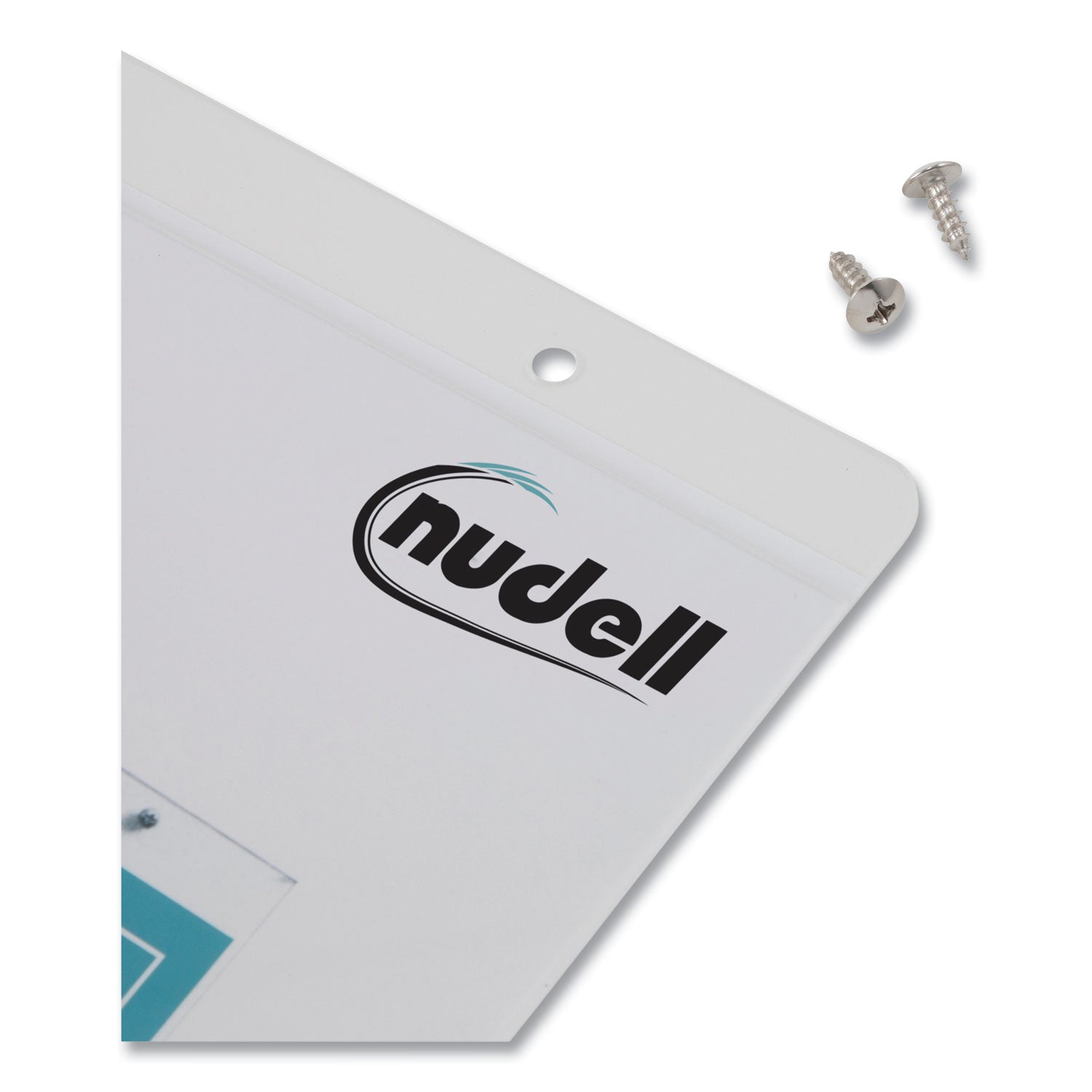 NuDell™ Clear Plastic Horizontal-Orientation Wall Sign Holder with Mounting Screws, Quick-Change Insert System, 11 x 8.5 Insert