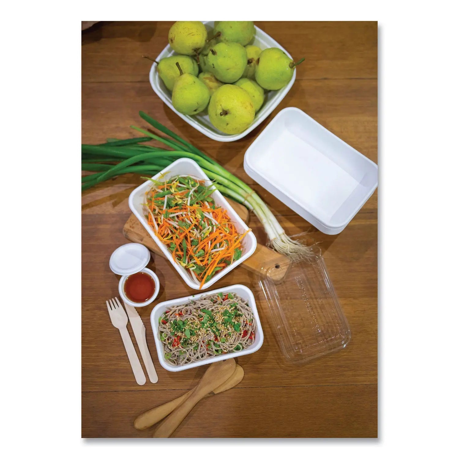 WorldView Renewable Sugarcane Containers, 16 oz, 4.7 x 7 x 1.5, White, 400/Carton Eco-Products® Flipcost