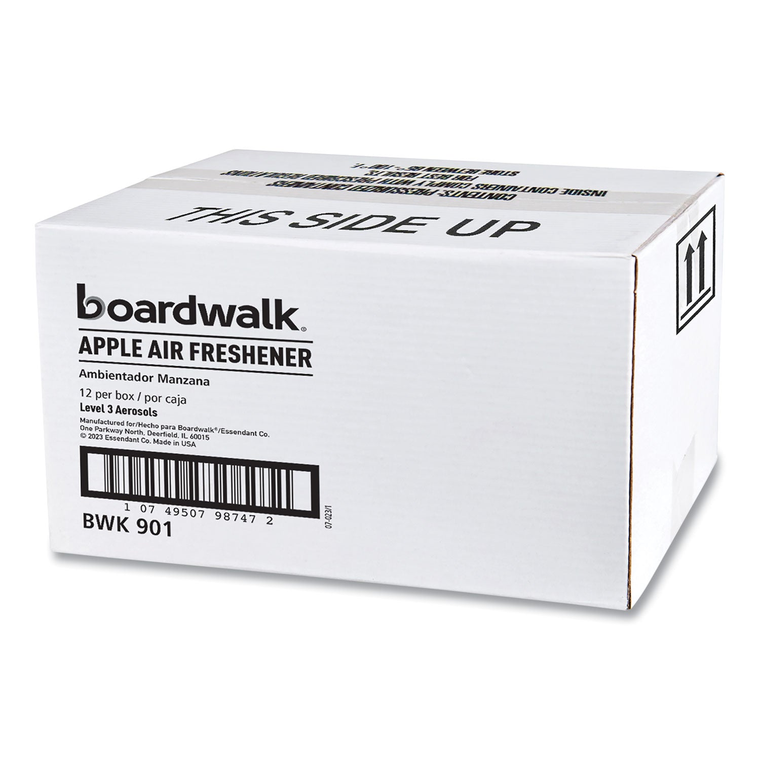 Boardwalk® Metered Air Freshener Refill, Apple Harvest Scent, 7 oz Aerosol Spray, 12/Carton