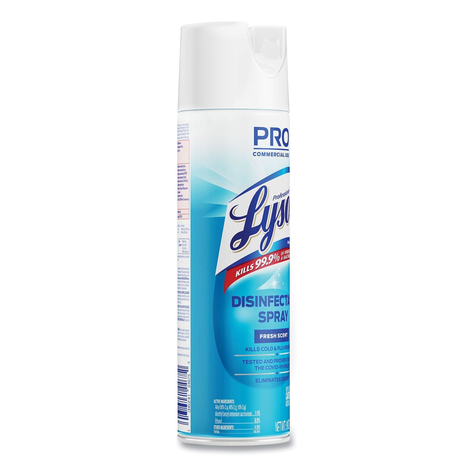 Professional LYSOL® Brand Disinfectant Spray, Fresh Scent, 19 Oz Aerosol Spray, 12/carton