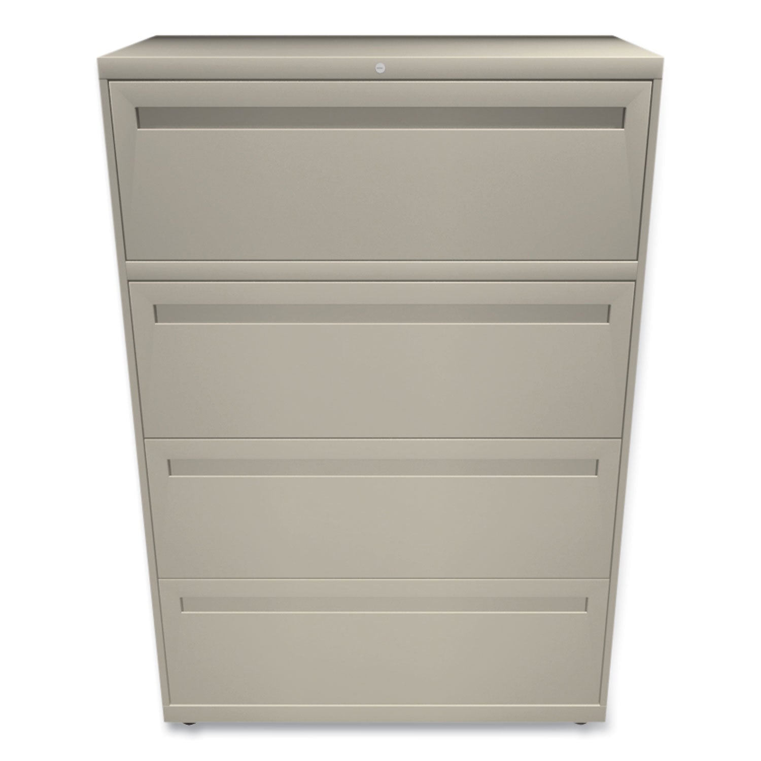 HON® Brigade 700 Series Lateral File, 4 Legal/letter-Size File Drawers, Putty, 36" X 18" X 52.5"