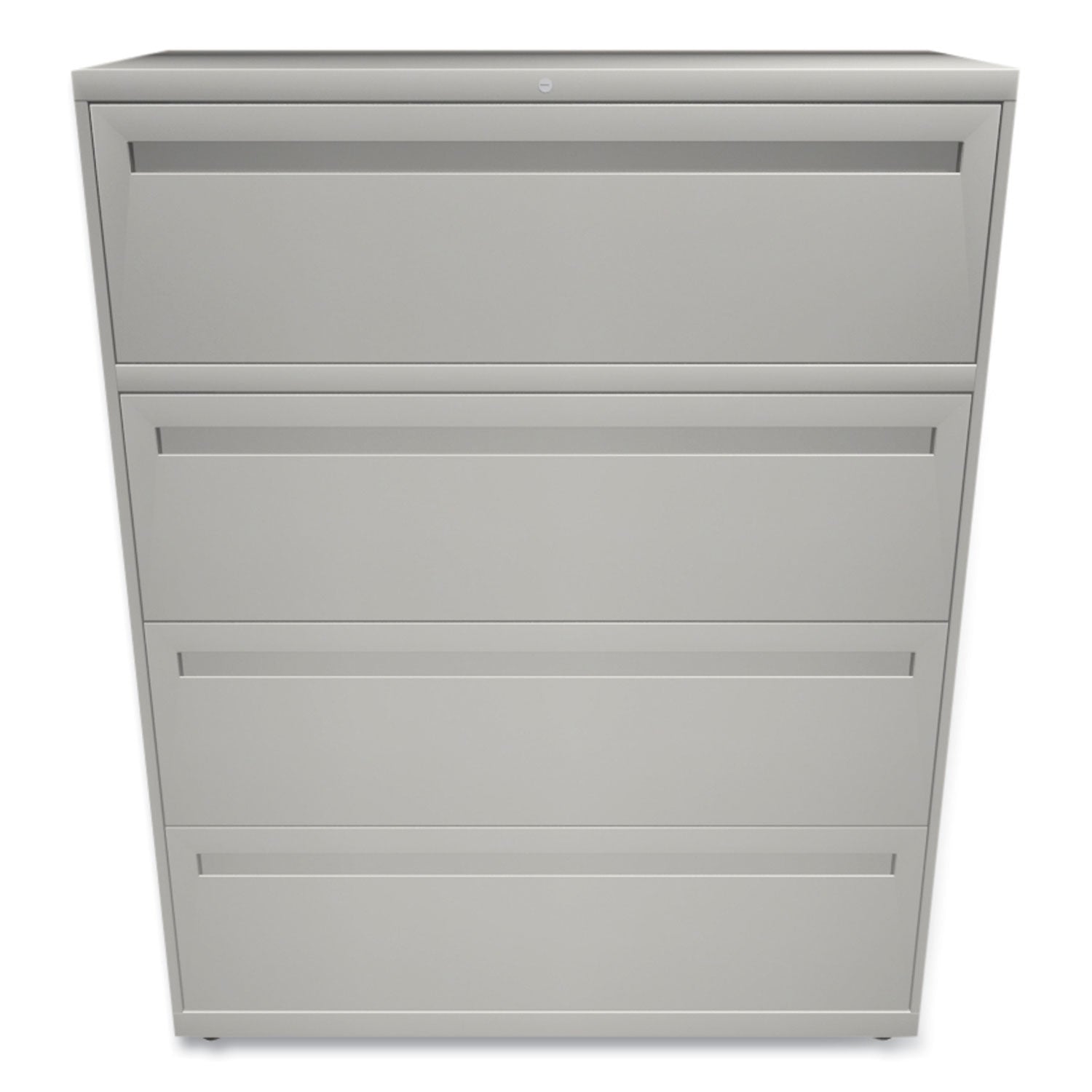 HON® Brigade 700 Series Lateral File, 4 Legal/letter-Size File Drawers, Light Gray, 42" X 18" X 52.5"
