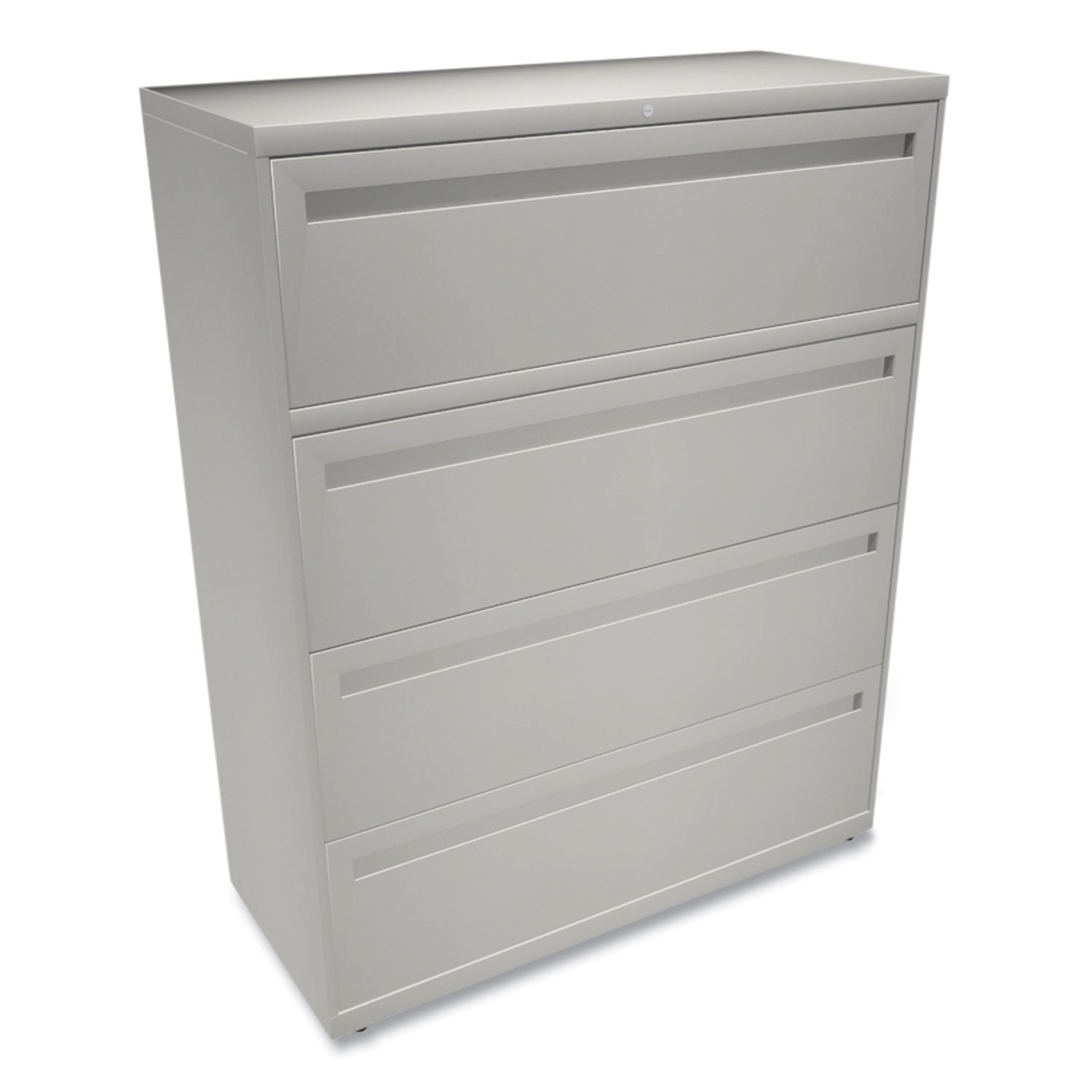 HON® Brigade 700 Series Lateral File, 4 Legal/letter-Size File Drawers, Light Gray, 42" X 18" X 52.5"