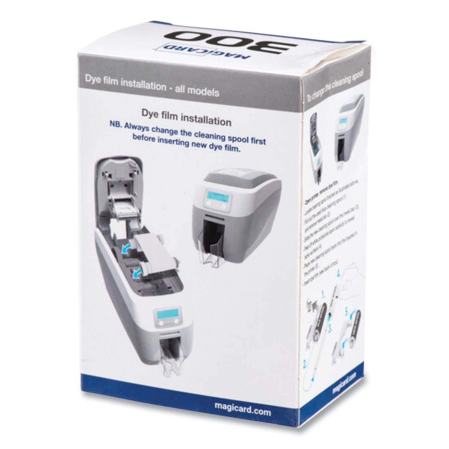 Magicard® 300 Dual YMCKO/2 Printer Ribbon, Black/Cyan/Magenta/Yellow