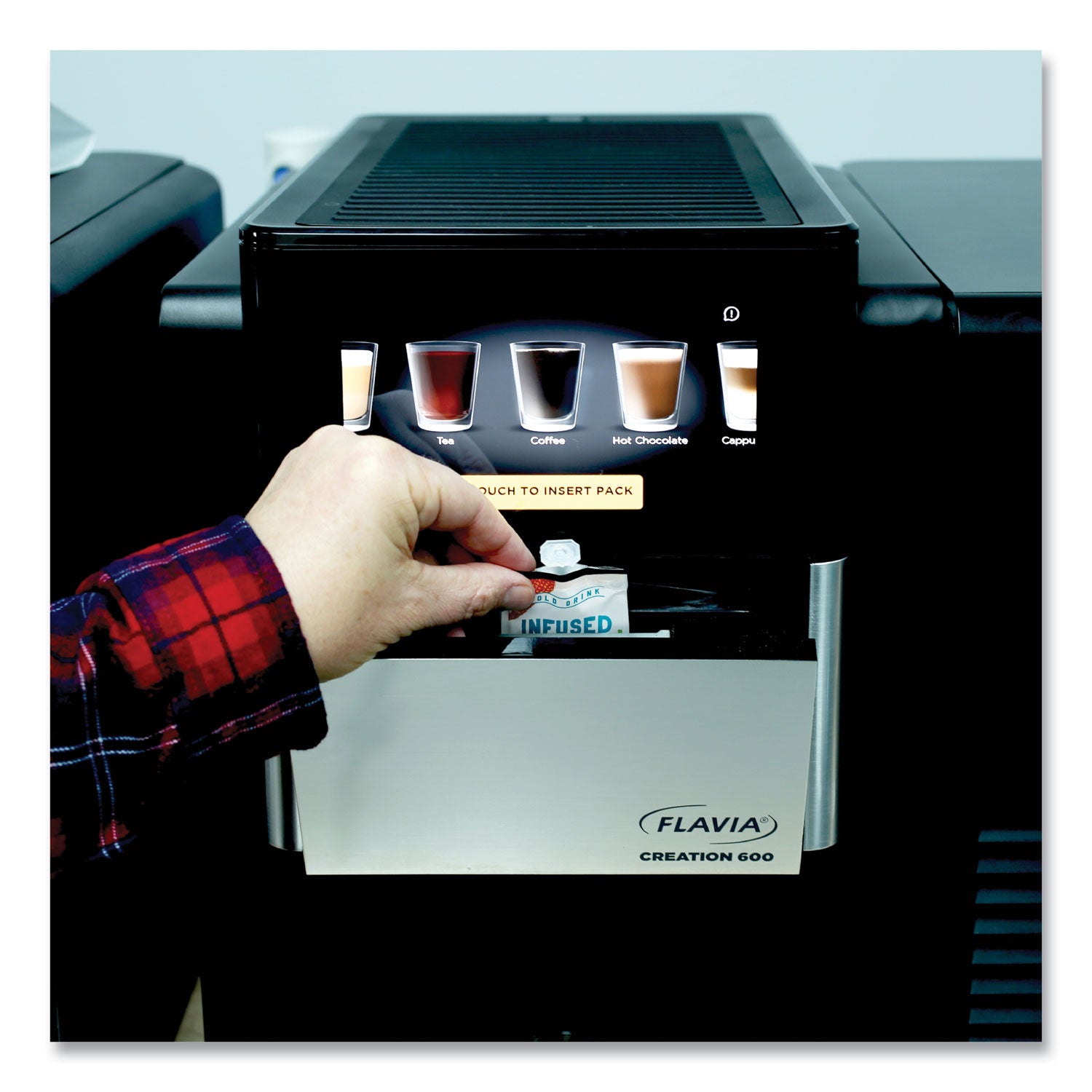 FLAVIA® Strawberry Basil Infused Water Freshpack, 100/Carton