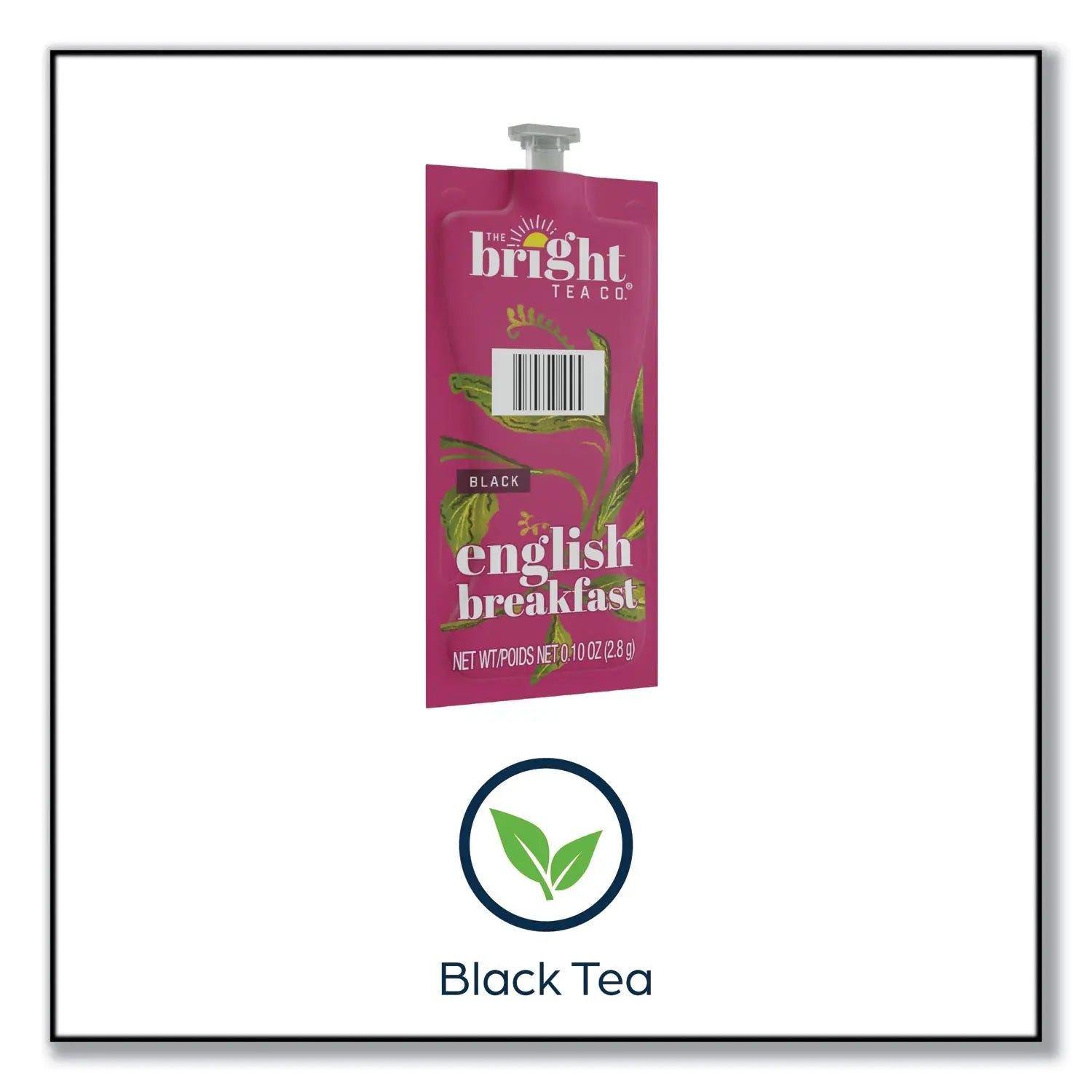 The Bright Tea Co. English Breakfast Black Tea Freshpack, English Breakfast, 0.1 oz Pouch, 100/Carton FLAVIA® Flipcost