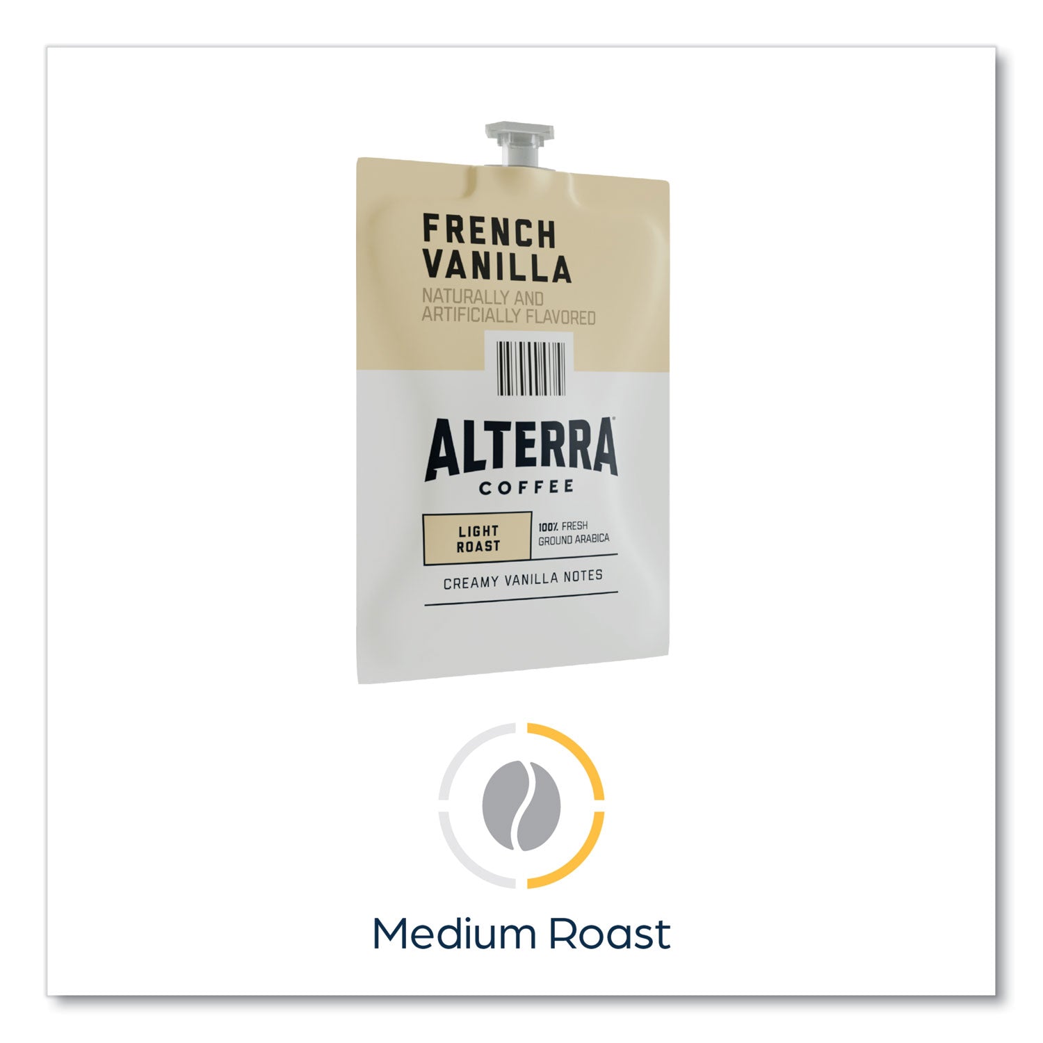 FLAVIA® Alterra French Vanilla Coffee Freshpack, 100/Carton