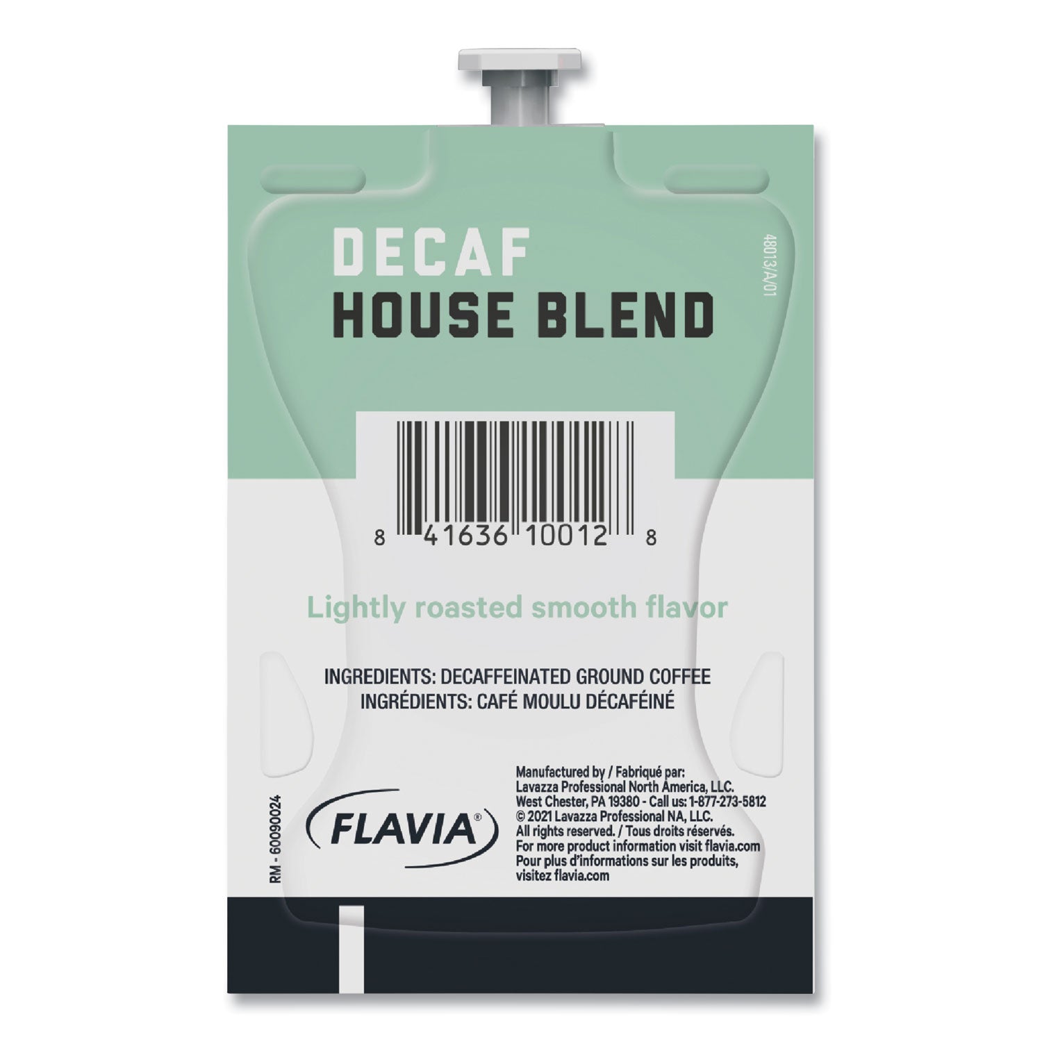 FLAVIA® Alterra Decaf House Blend Coffee Freshpack, 100/Carton