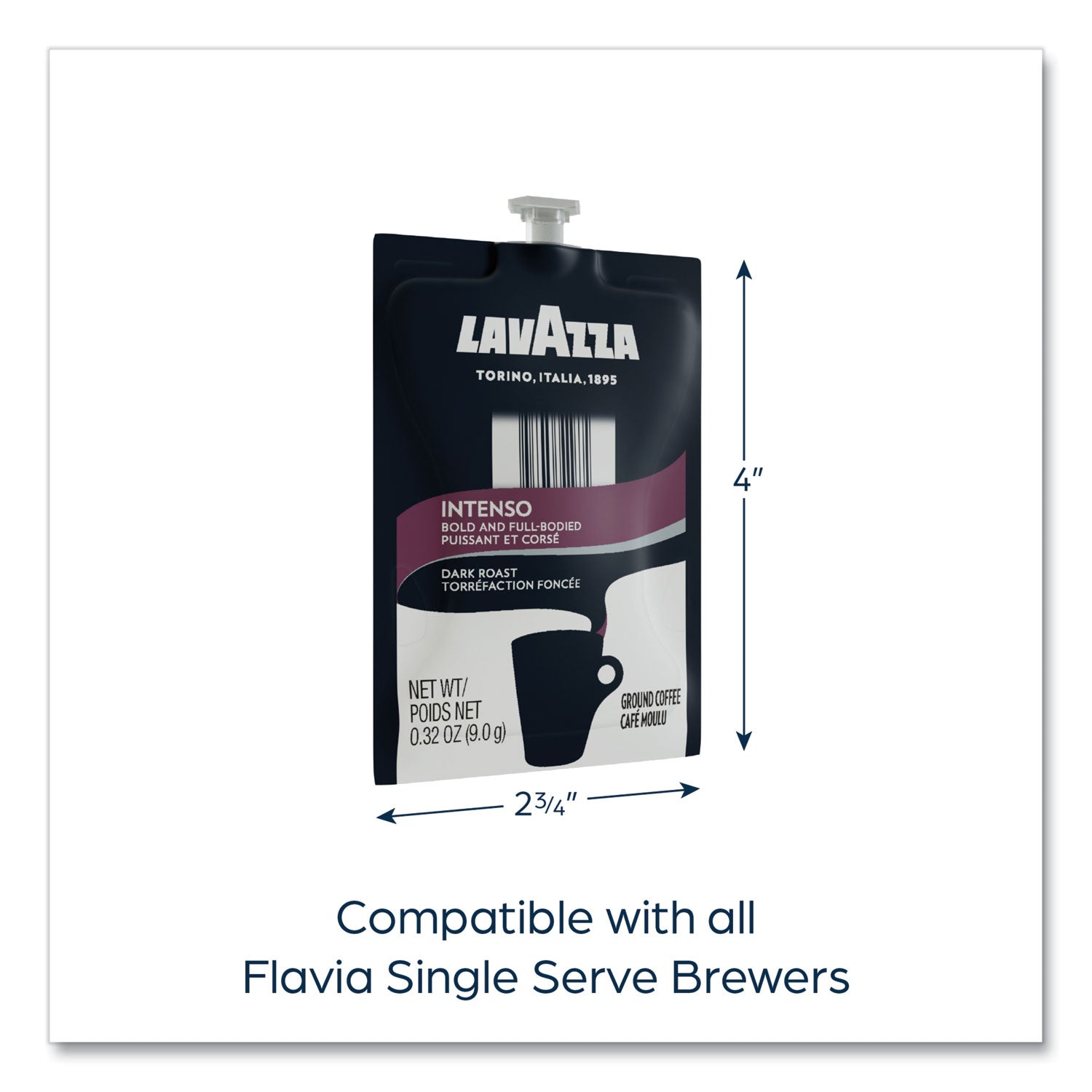 FLAVIA® Intenso Coffee Freshpack, 76/Carton