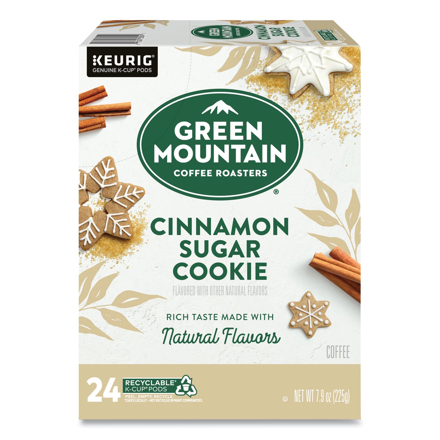 Green Mountain Coffee® Cinnamon Sugar Cookie Coffee K-Cups, 24/box