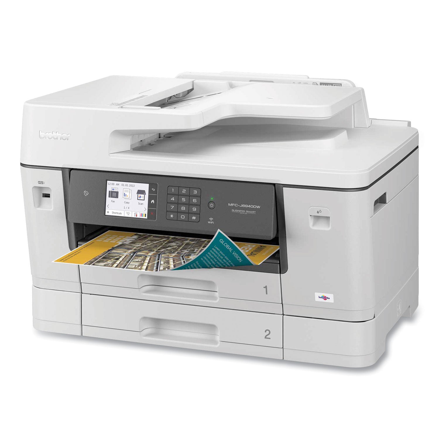 Brother MFC-J6940DW Color All-in-One Inkjet Printer, Copy/Fax/Print/Scan