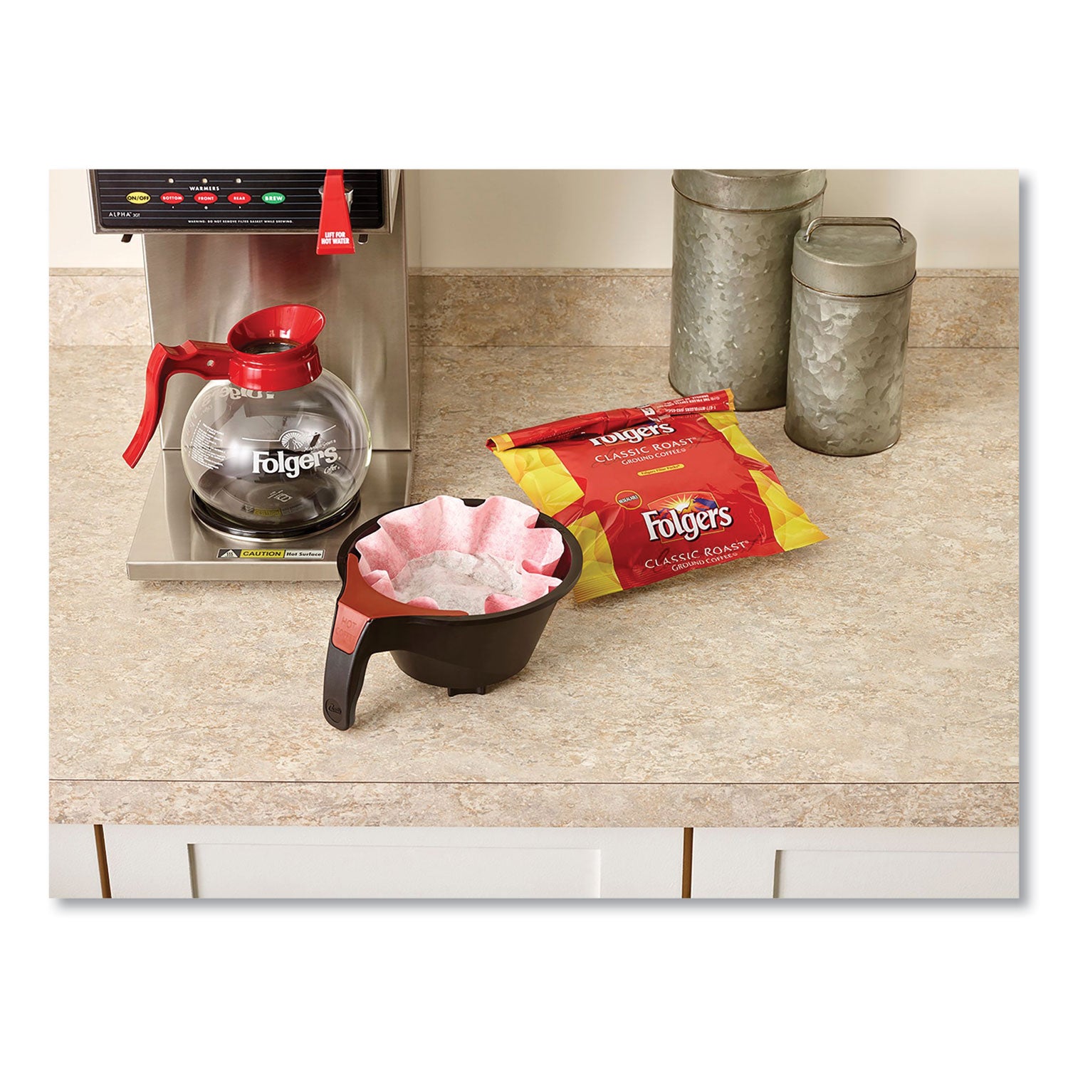 Folgers® Coffee Filter Packs, Classic Roast, .9 Oz, 10 Filters/pack, 4 Packs/carton