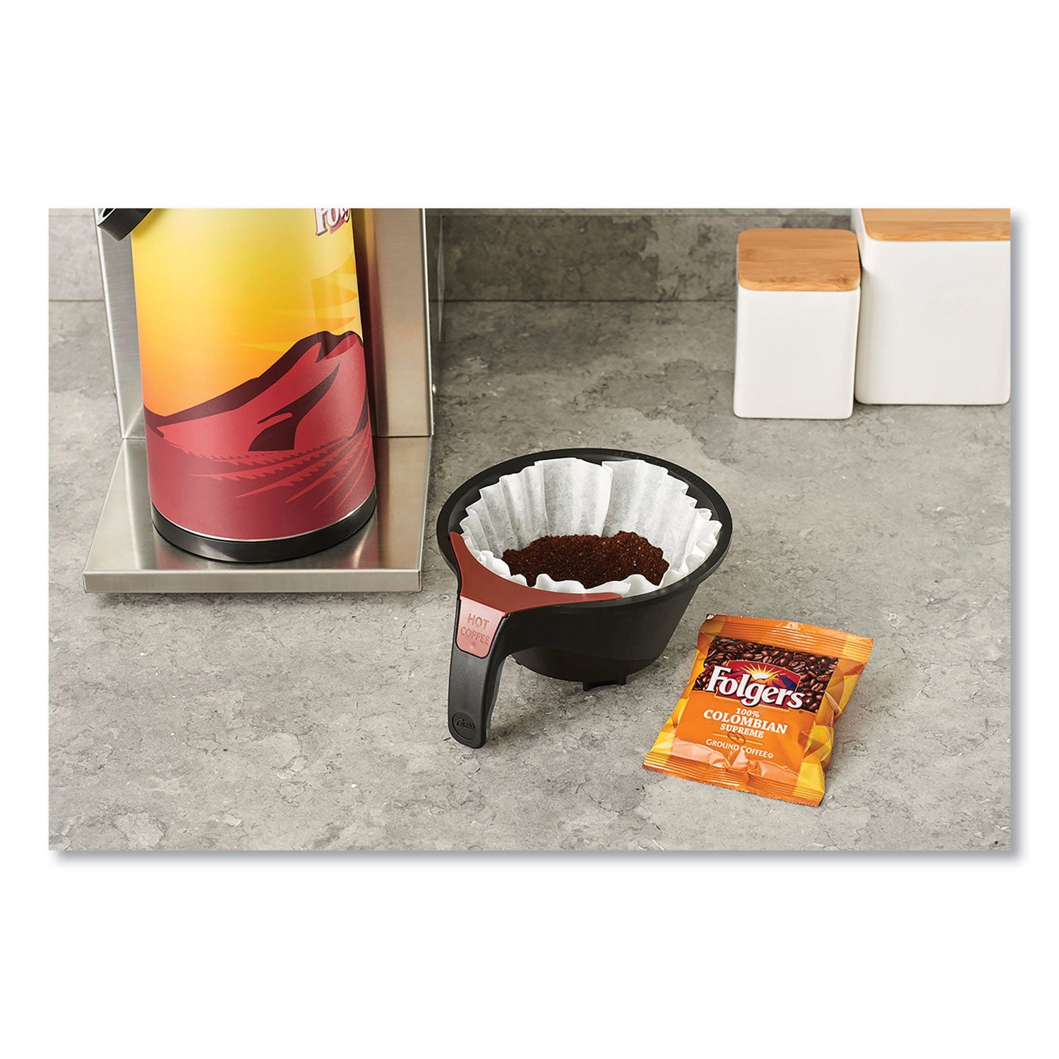 Folgers® Coffee, 100% Colombian, Ground, 1.75oz Fraction Pack, 42/carton