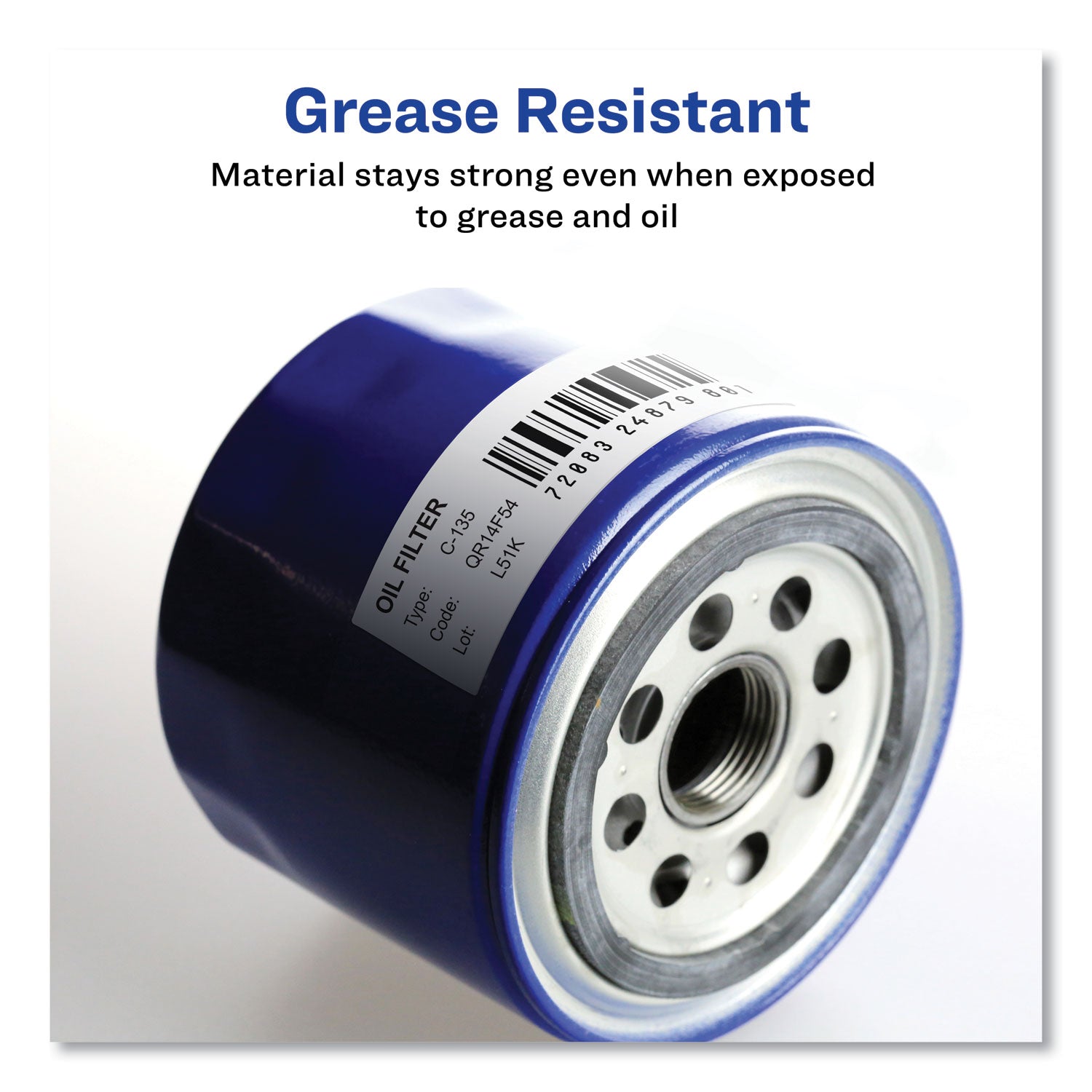 Avery® Multipurpose Thermal Labels, 3.5 x 1.3, White, 350/Roll, 2 Rolls/Box