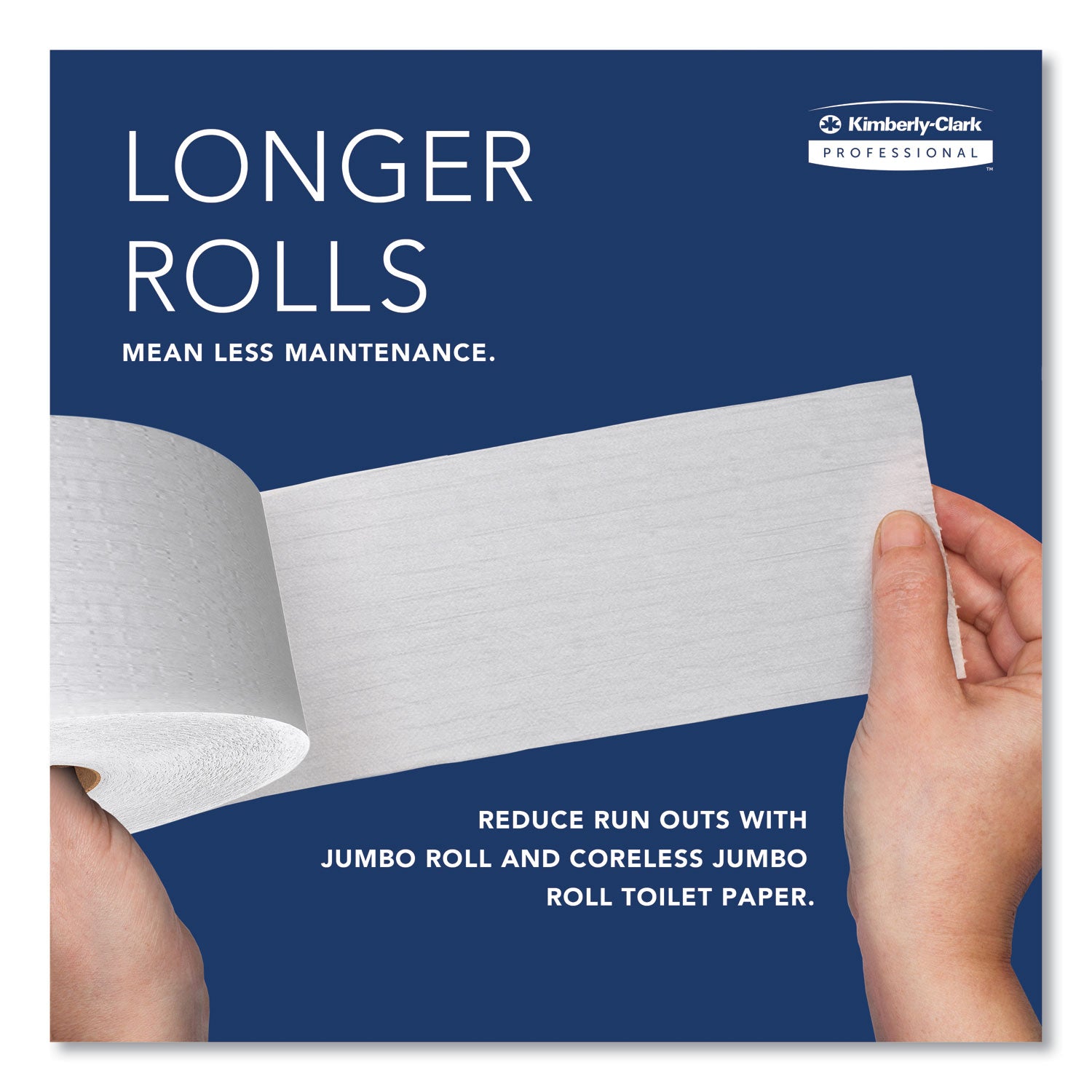 Kimberly-Clark Professional* Jrt Jr. Escort Jumbo Roll Bath Tissue Dispenser, 16 X 5.75 X 13.88, Pearl White