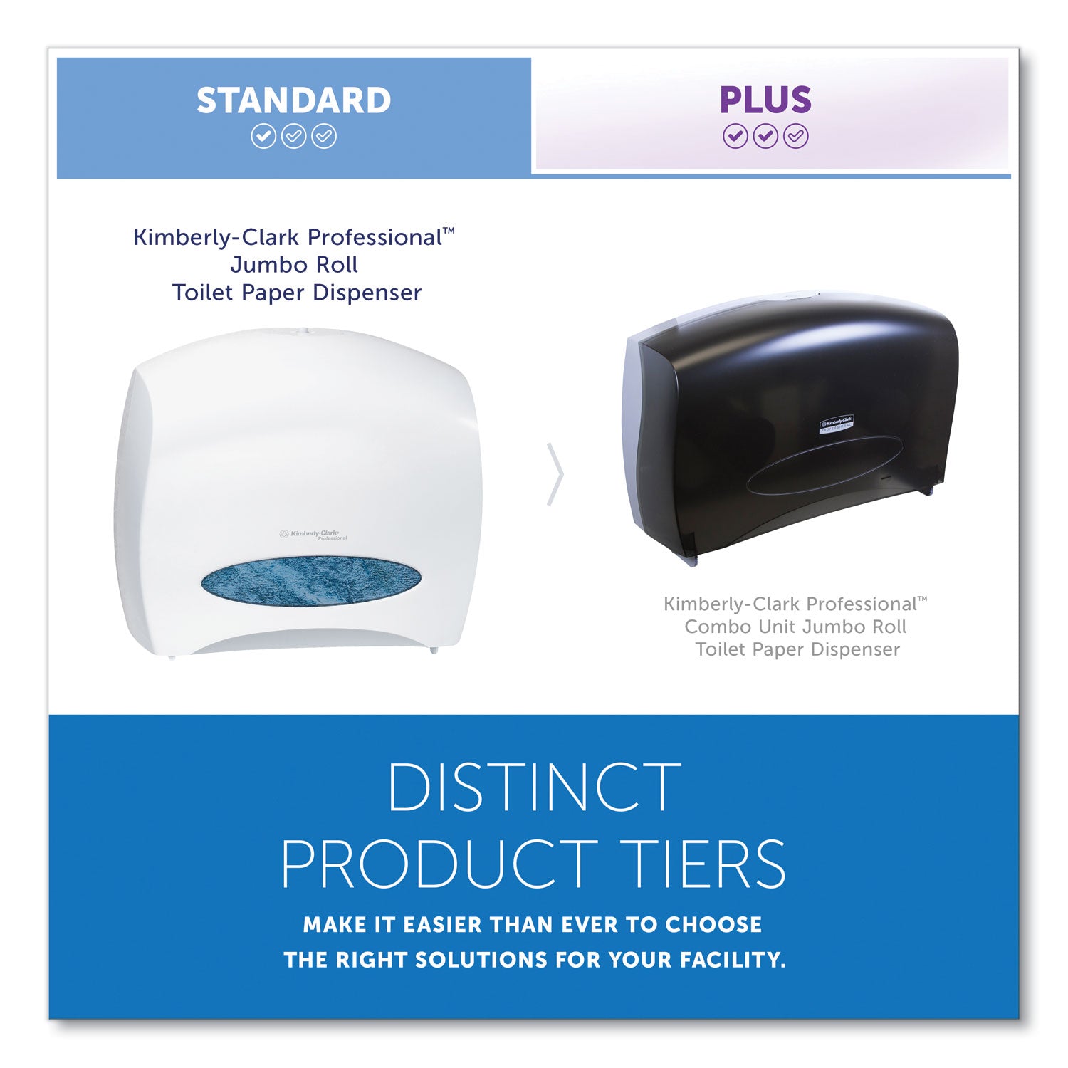 Kimberly-Clark Professional* Jrt Jr. Escort Jumbo Roll Bath Tissue Dispenser, 16 X 5.75 X 13.88, Pearl White