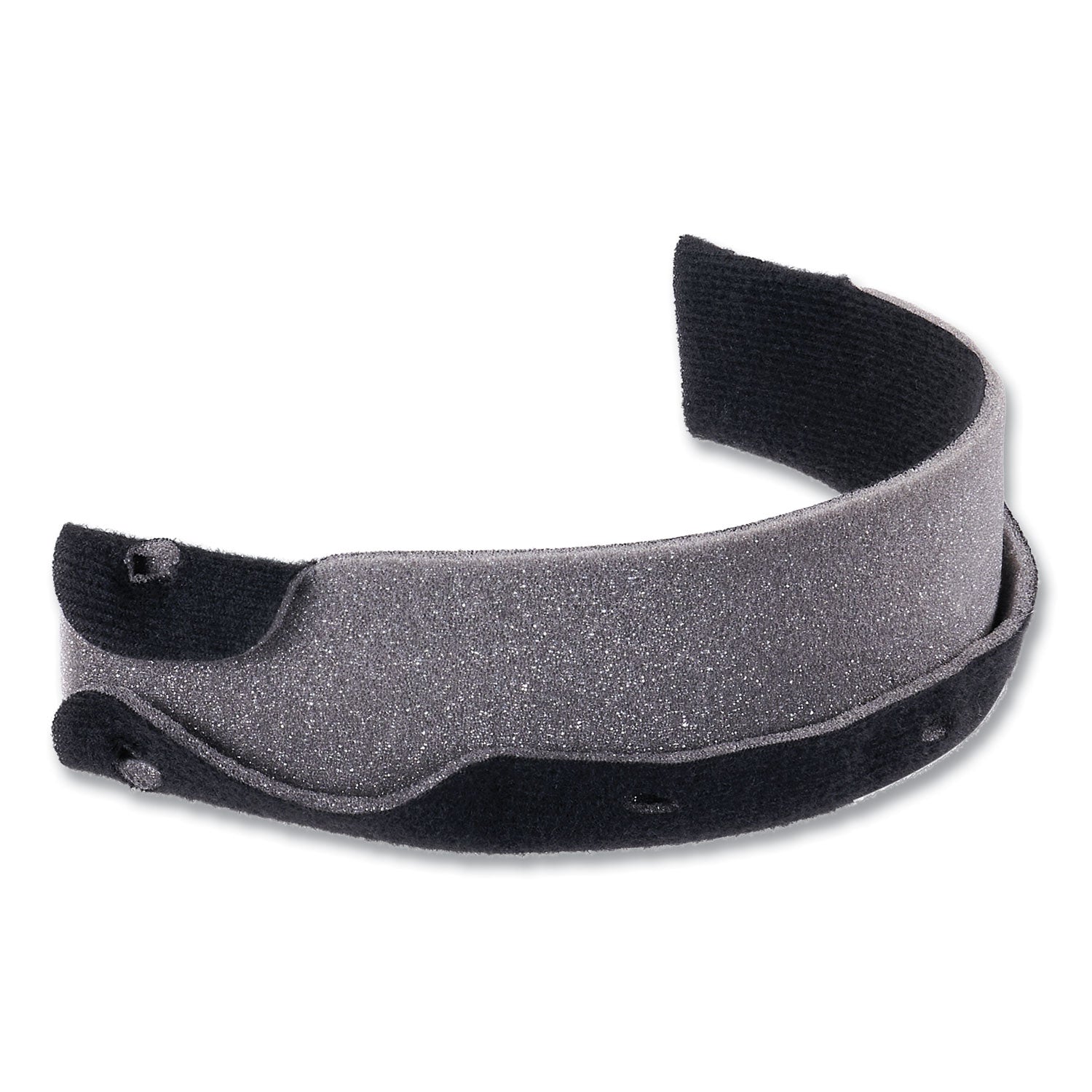 ergodyne® Skullerz 8990 Lightweight Hard Hat Sweatband Replacement, Polyester, Black, 10/Pack