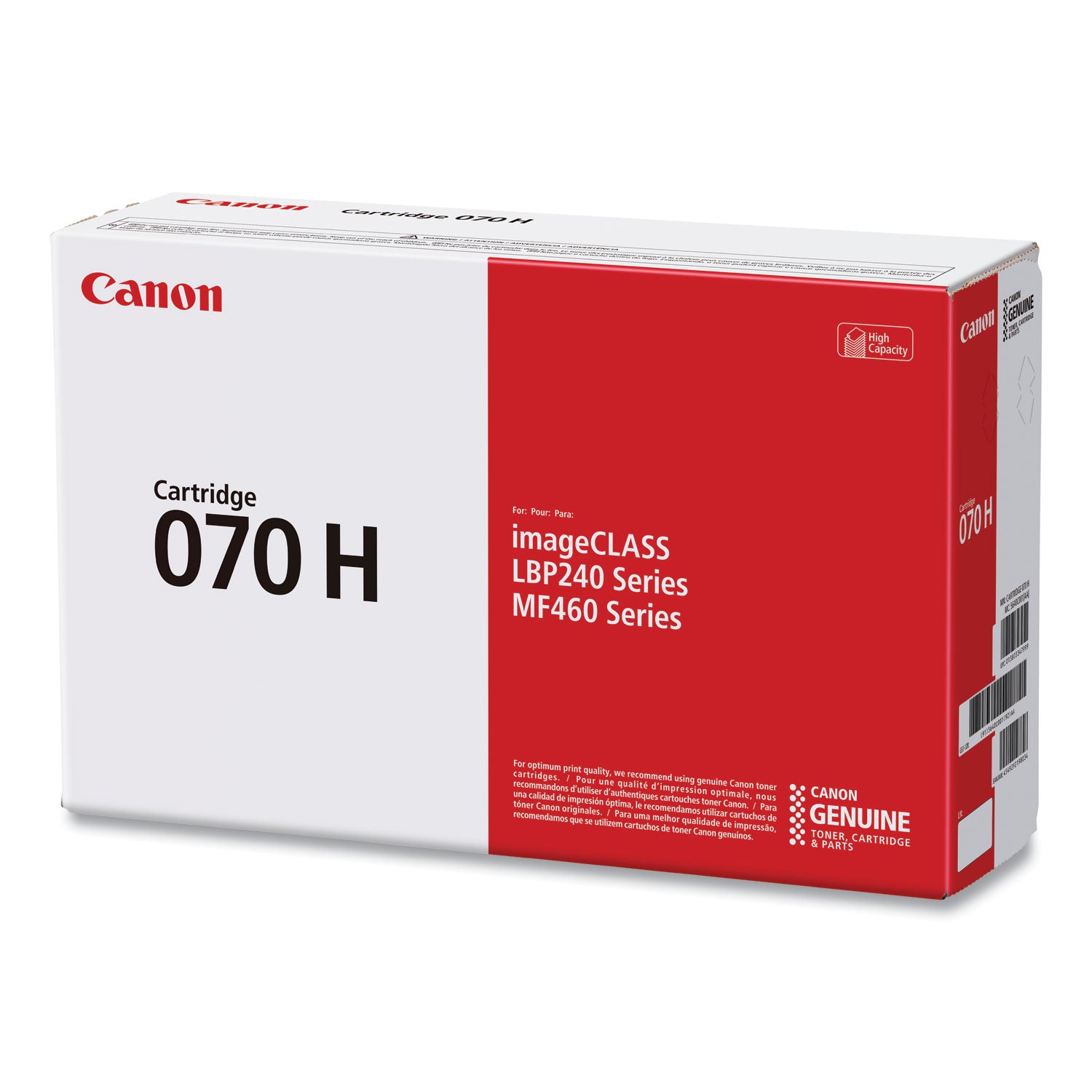 Canon® 5640C001 (070H) High-Yield Toner, 10,200 Page-Yield, Black