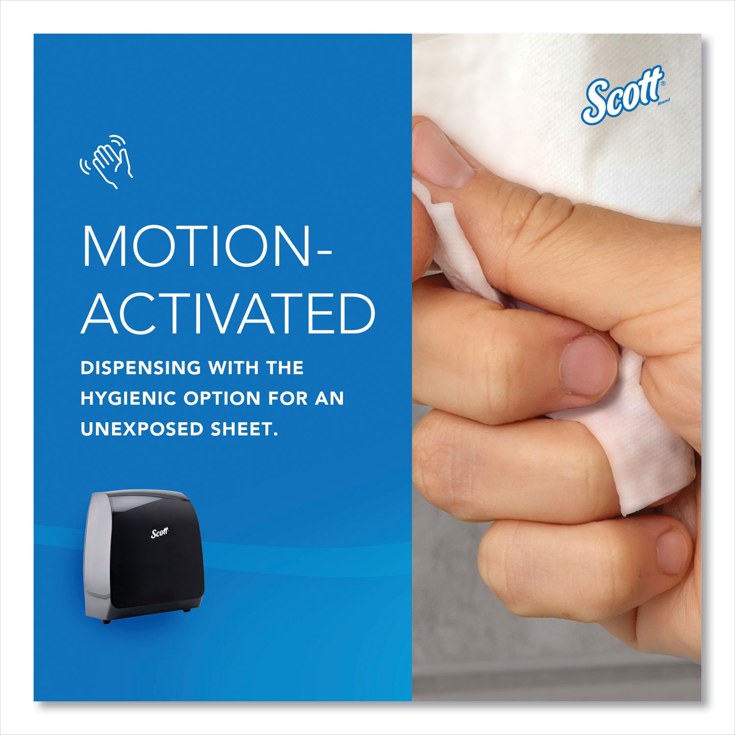 Scott® Pro Electronic Hard Roll Towel Dispenser, 12.66 X 9.18 X 16.44, Smoke